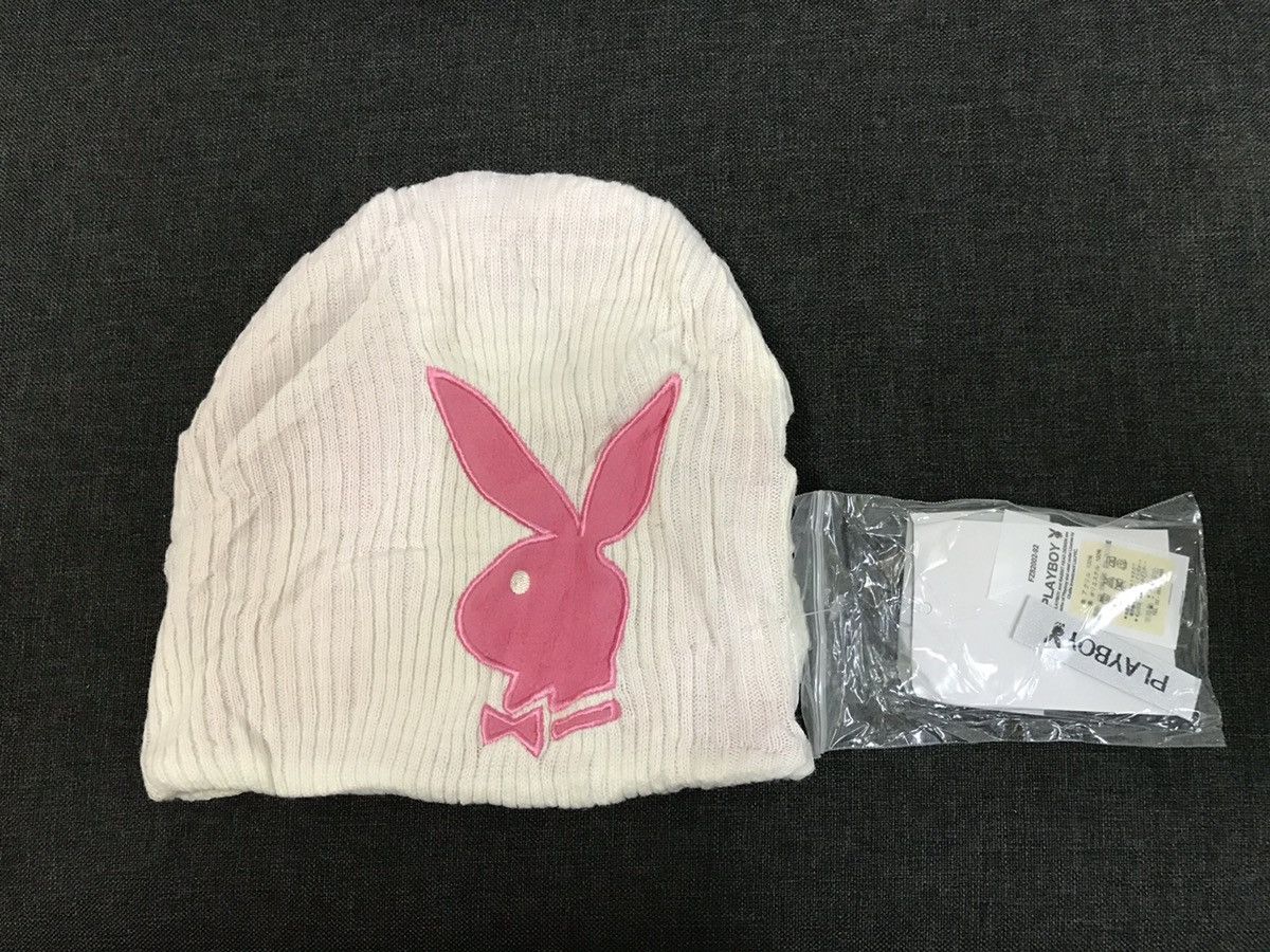 Playboy Playboy Bunny Beanie Hat Size ONE SIZE - 3 Thumbnail