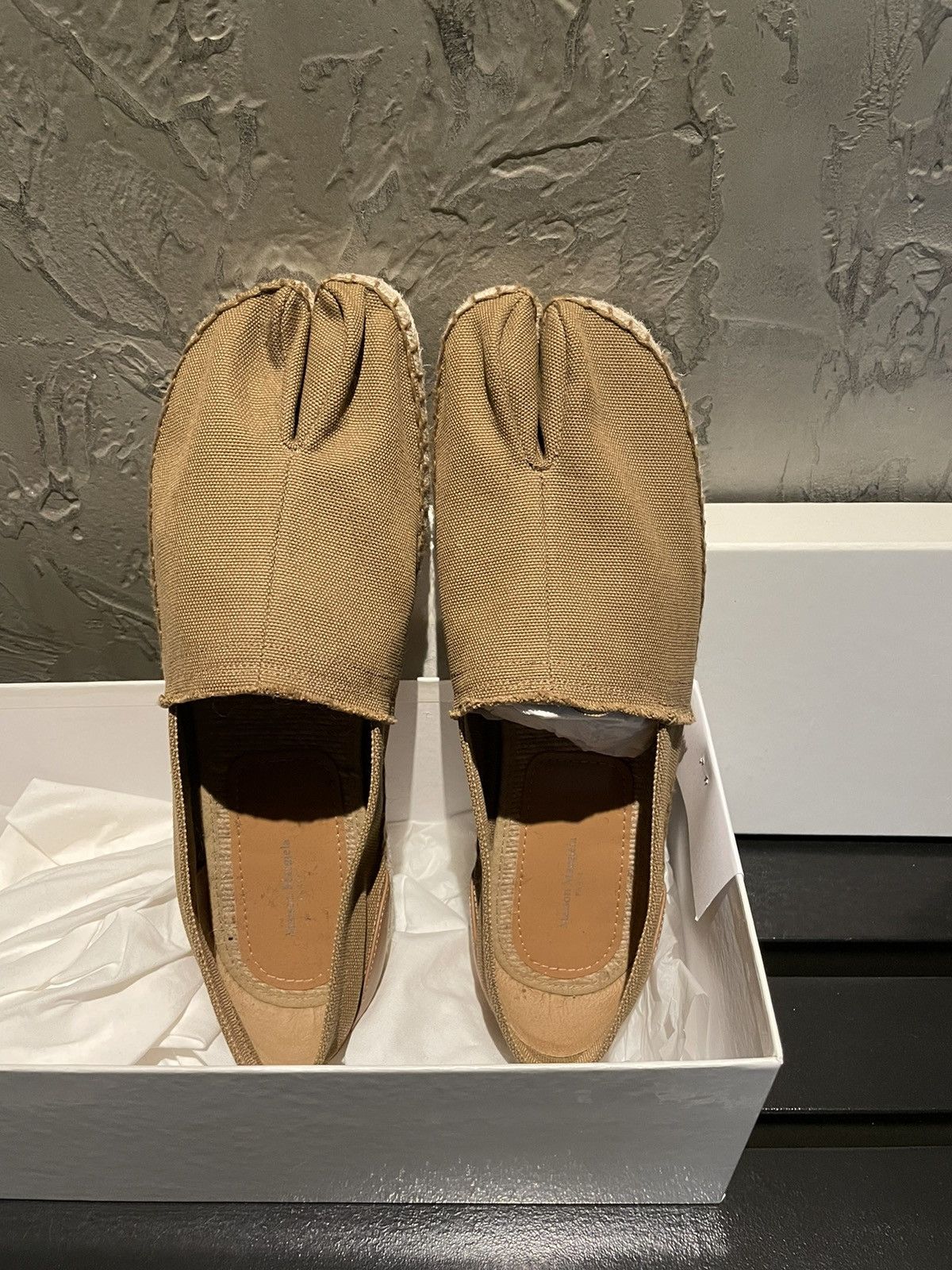 Maison Margiela maison margiela espadrilles cotton tabi shoes 