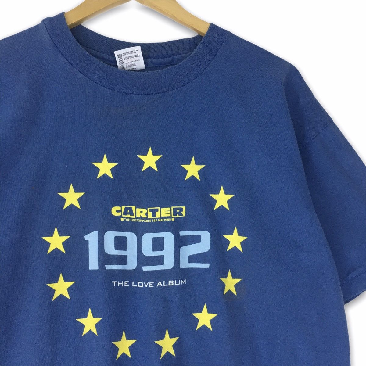 Band Tees × Vintage Vintage rare 1992 CARTER band Brit pop indie rock and roll Size US XL / EU 56 / 4 - 2 Thumbnail