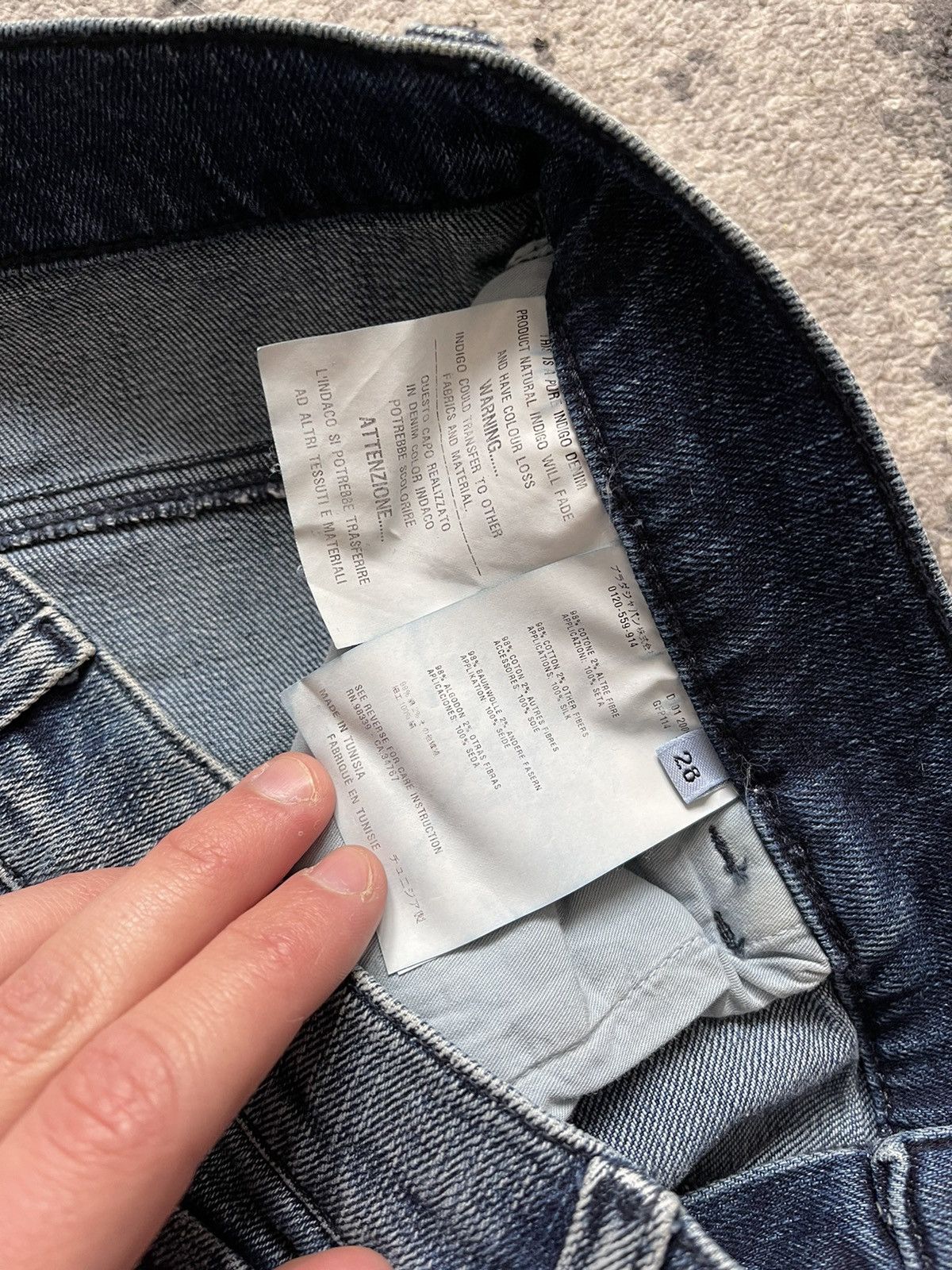 Prada Prada Jeans blue size 28 Size US 28 / EU 44 - 7 Thumbnail