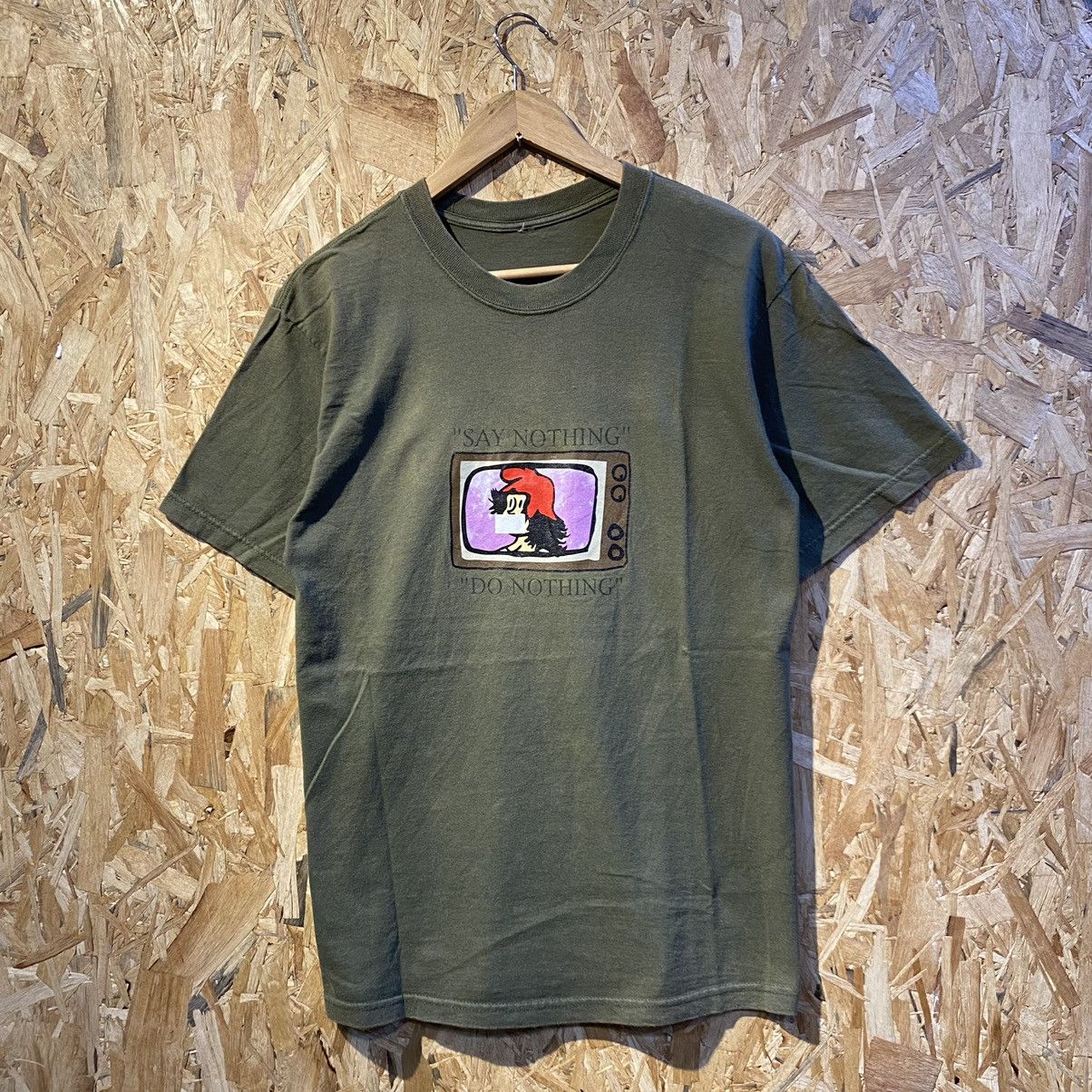 Jun Takahashi × Undercover VINTAGE‼️Undercover Jun Takahashi “Say Nothing Do Nothing” Size US M / EU 48-50 / 2 - 1 Thumbnail
