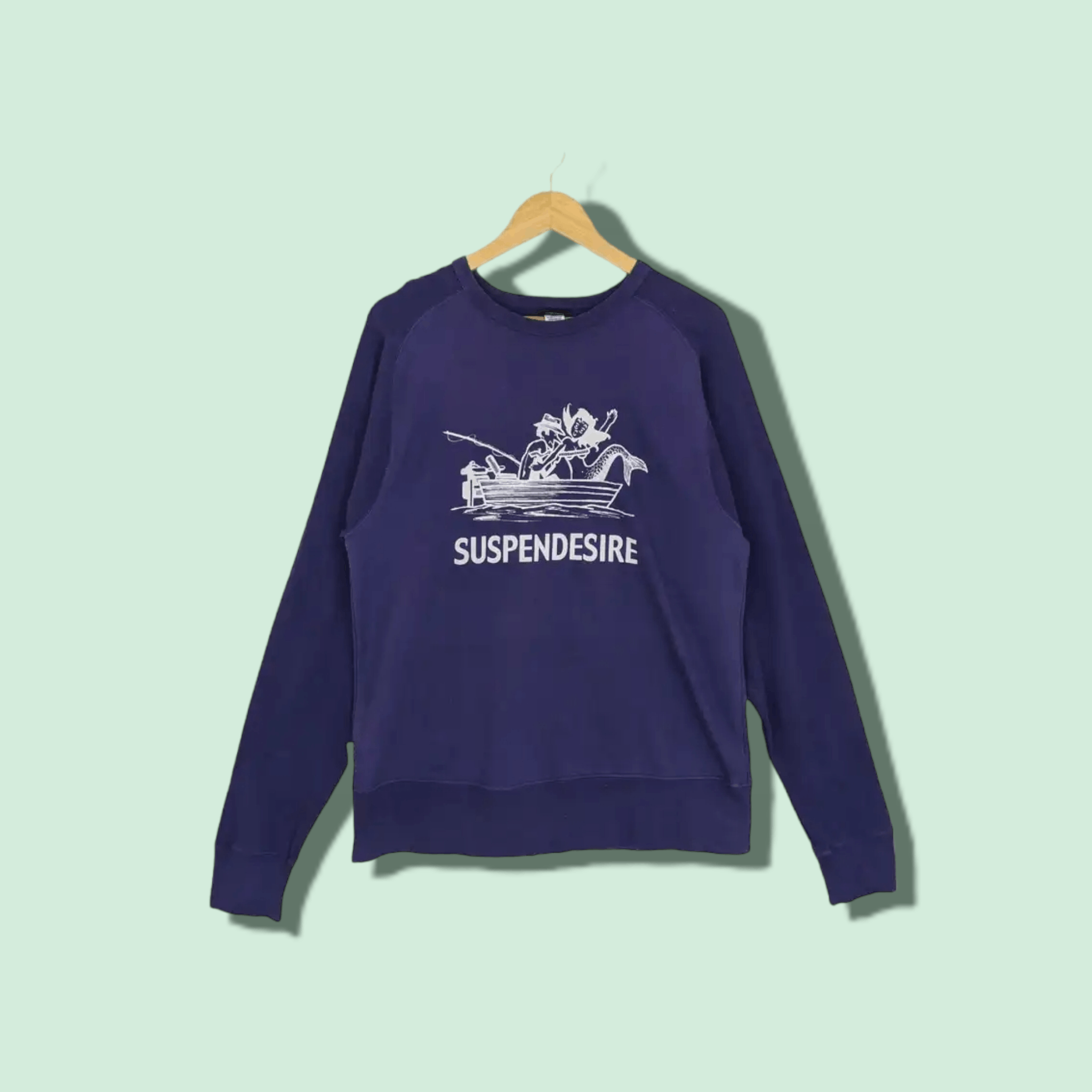 SSDD SSPD SUNPEND Japan Jumper Sweatshirt Size US L / EU 52-54 / 3 - 1 Thumbnail