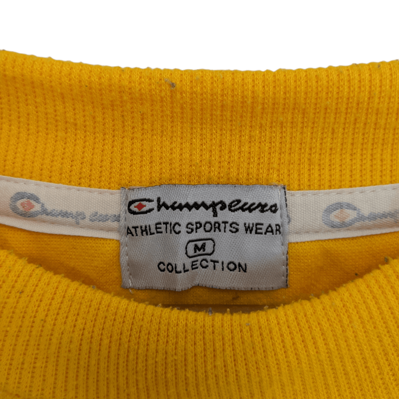 Japanese Brand CHAMPEURO Sportswear Yellow Plain Jumper Sweatshirt Size US M / EU 48-50 / 2 - 9 Thumbnail