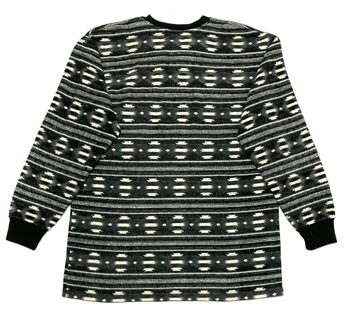 Japanese Brand Yohji Yamamoto Sacsny Ysaccs Fleece Sweater Size US M / EU 48-50 / 2 - 3 Thumbnail