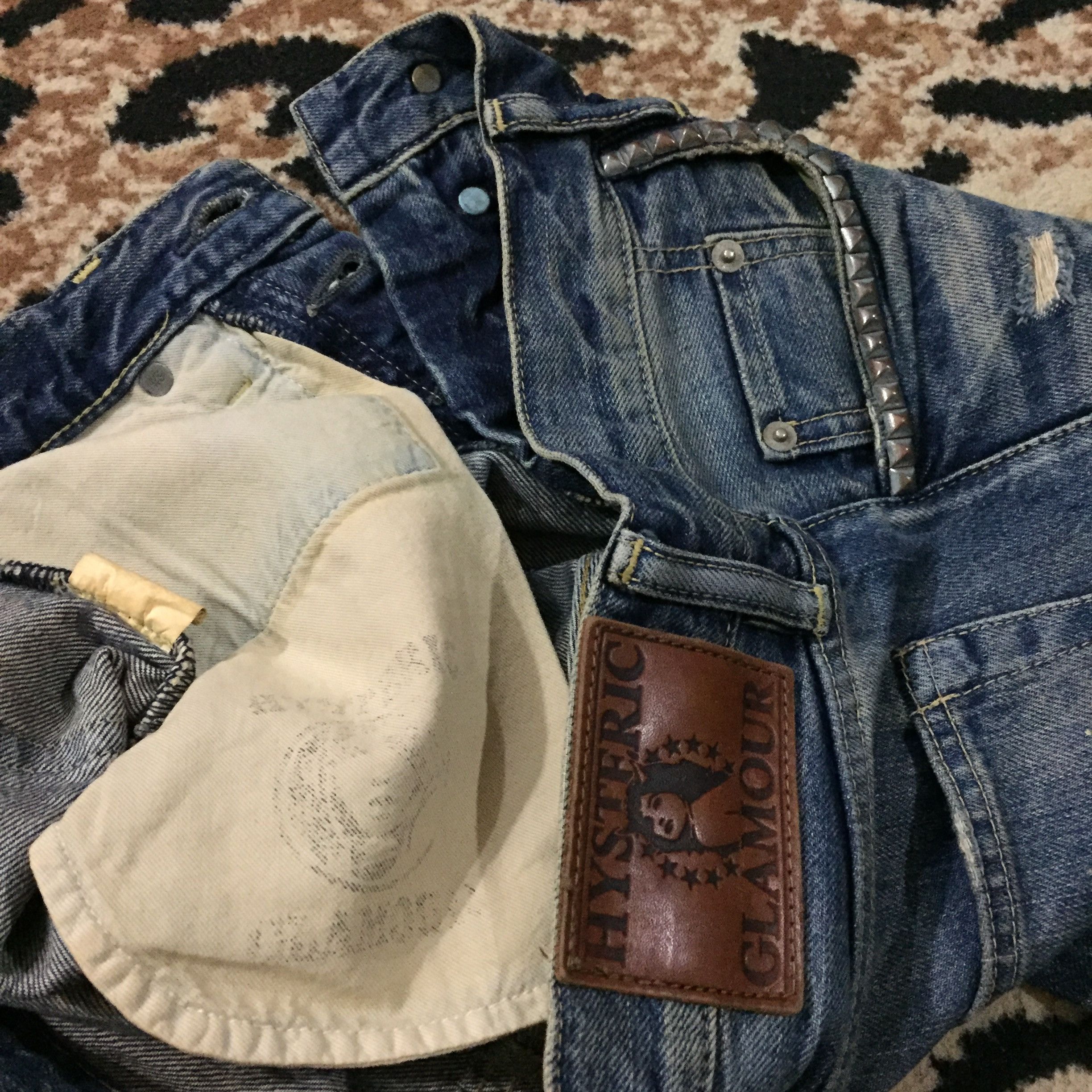 Hysteric Glamour Hysteric Glamour Distressed Selvedge Jeans Size US 30 / EU 46 - 8 Thumbnail