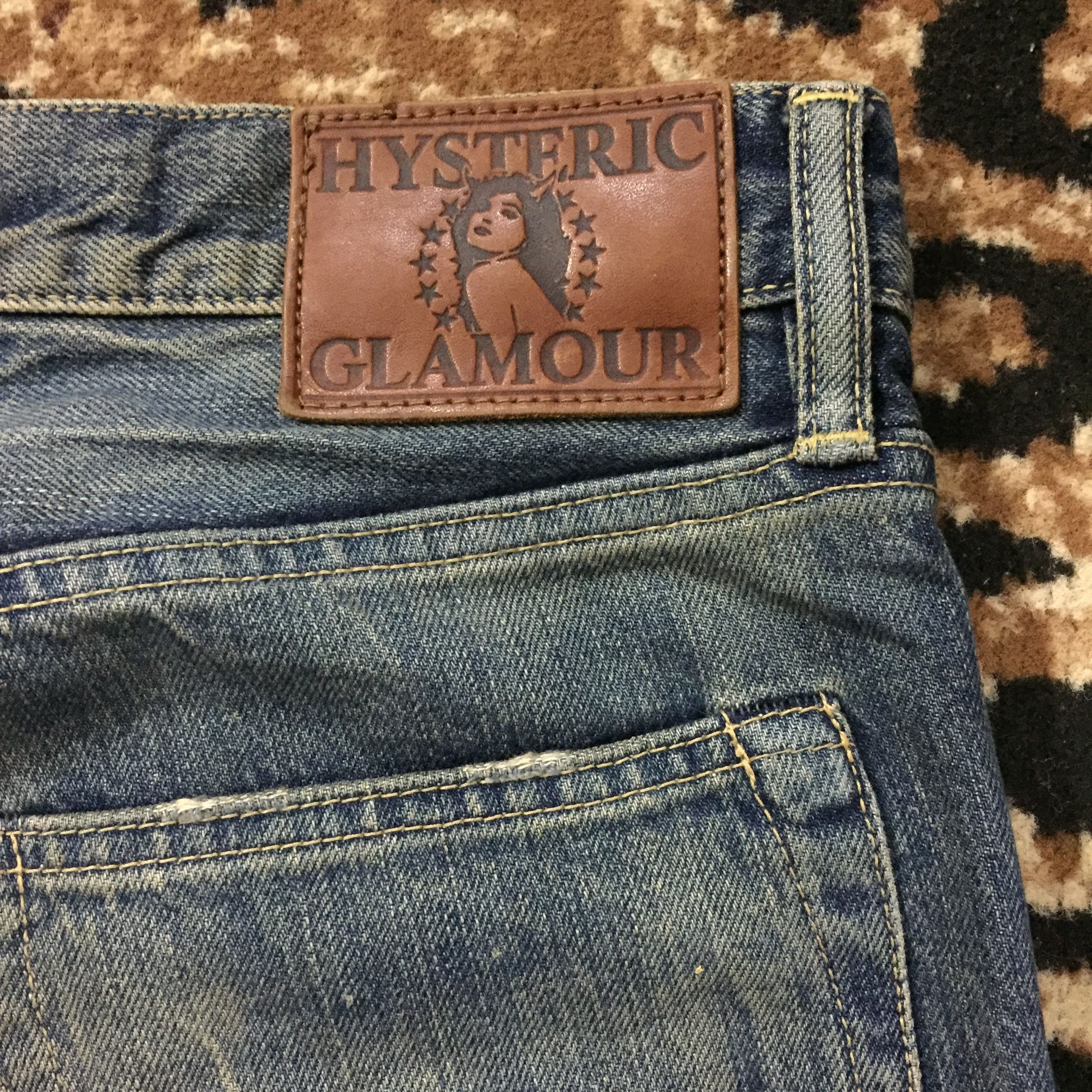 Hysteric Glamour Hysteric Glamour Distressed Selvedge Jeans Size US 30 / EU 46 - 6 Thumbnail