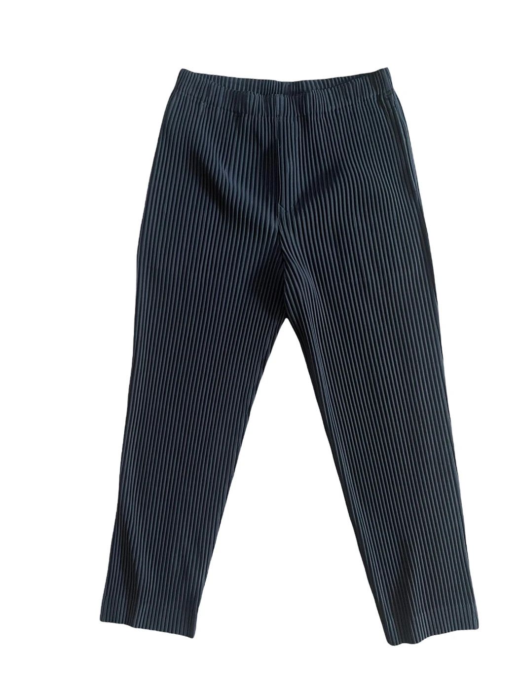 image of Issey Miyake Homme Plissé 2022 Ss Straight Pants in Black, Men's (Size 30)