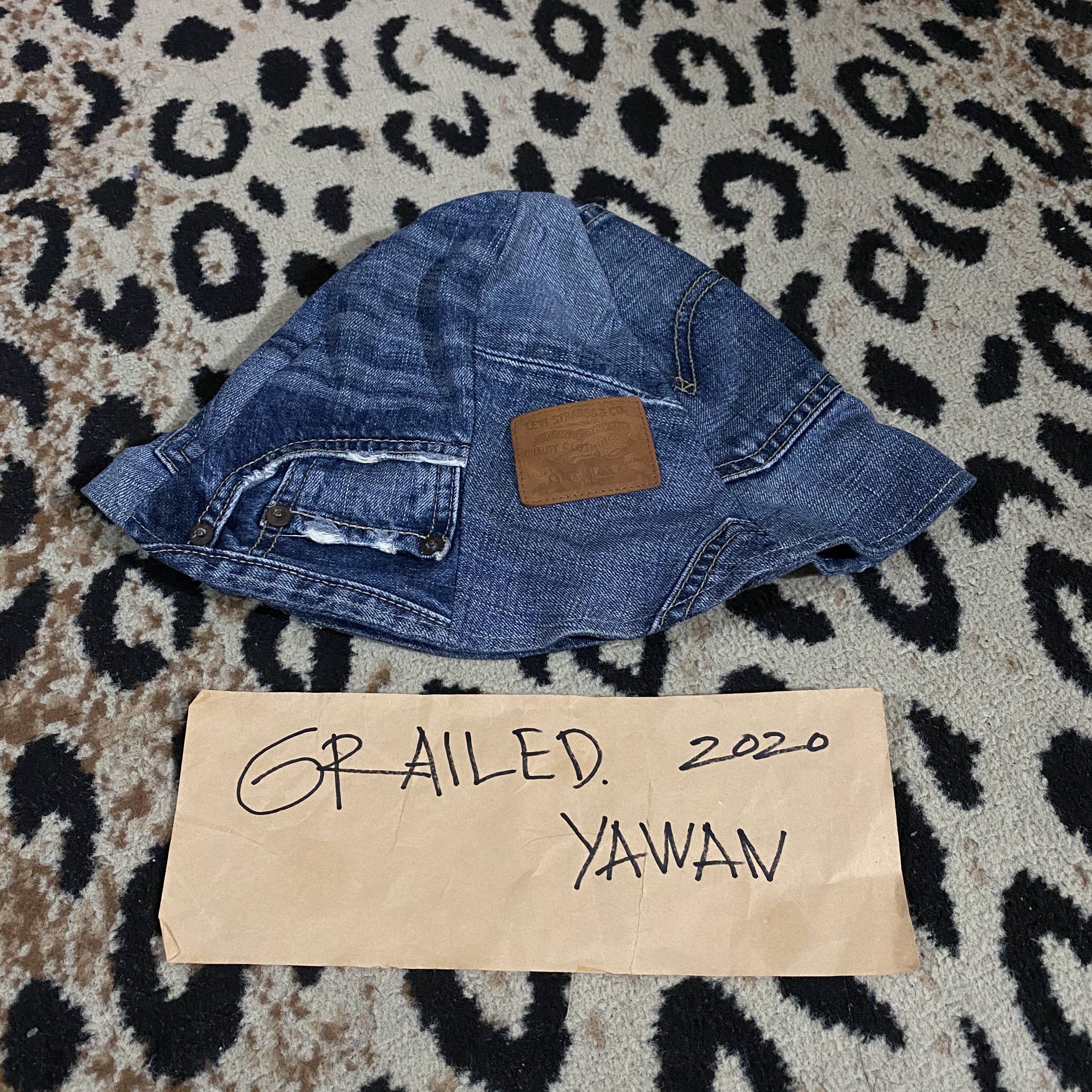 Levi's Levi’s Patchwork Pocket Bucket Hat Size ONE SIZE - 4 Thumbnail