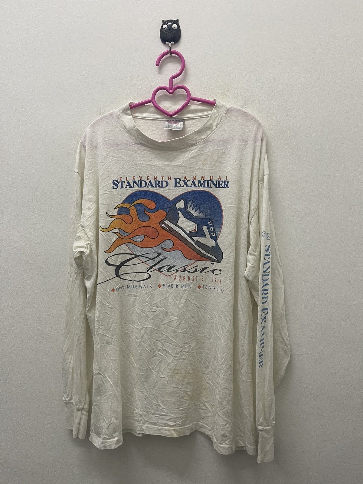 Vintage Rare 90s Vintage ELEVENTH ANNUAL STANDARD EXAMINER Running Size US L / EU 52-54 / 3 - 1 Thumbnail