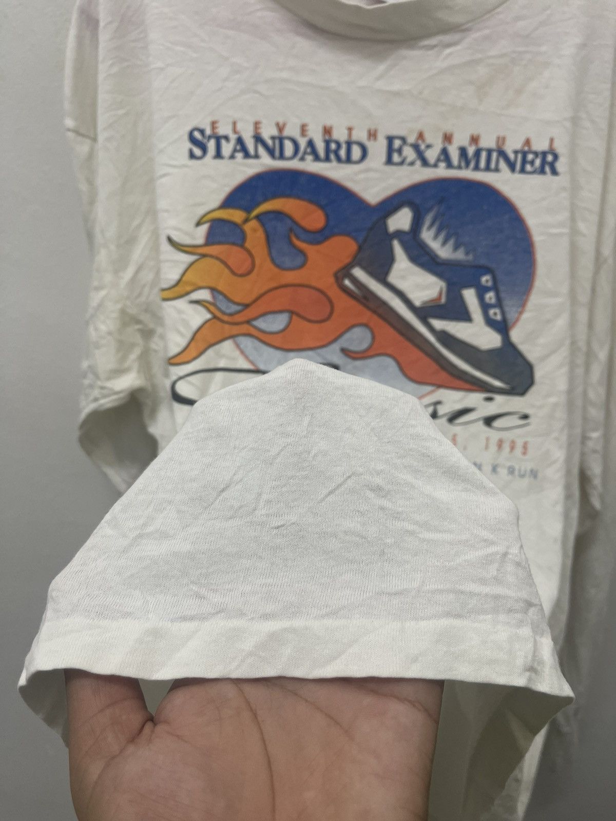 Vintage Rare 90s Vintage ELEVENTH ANNUAL STANDARD EXAMINER Running Size US L / EU 52-54 / 3 - 4 Thumbnail