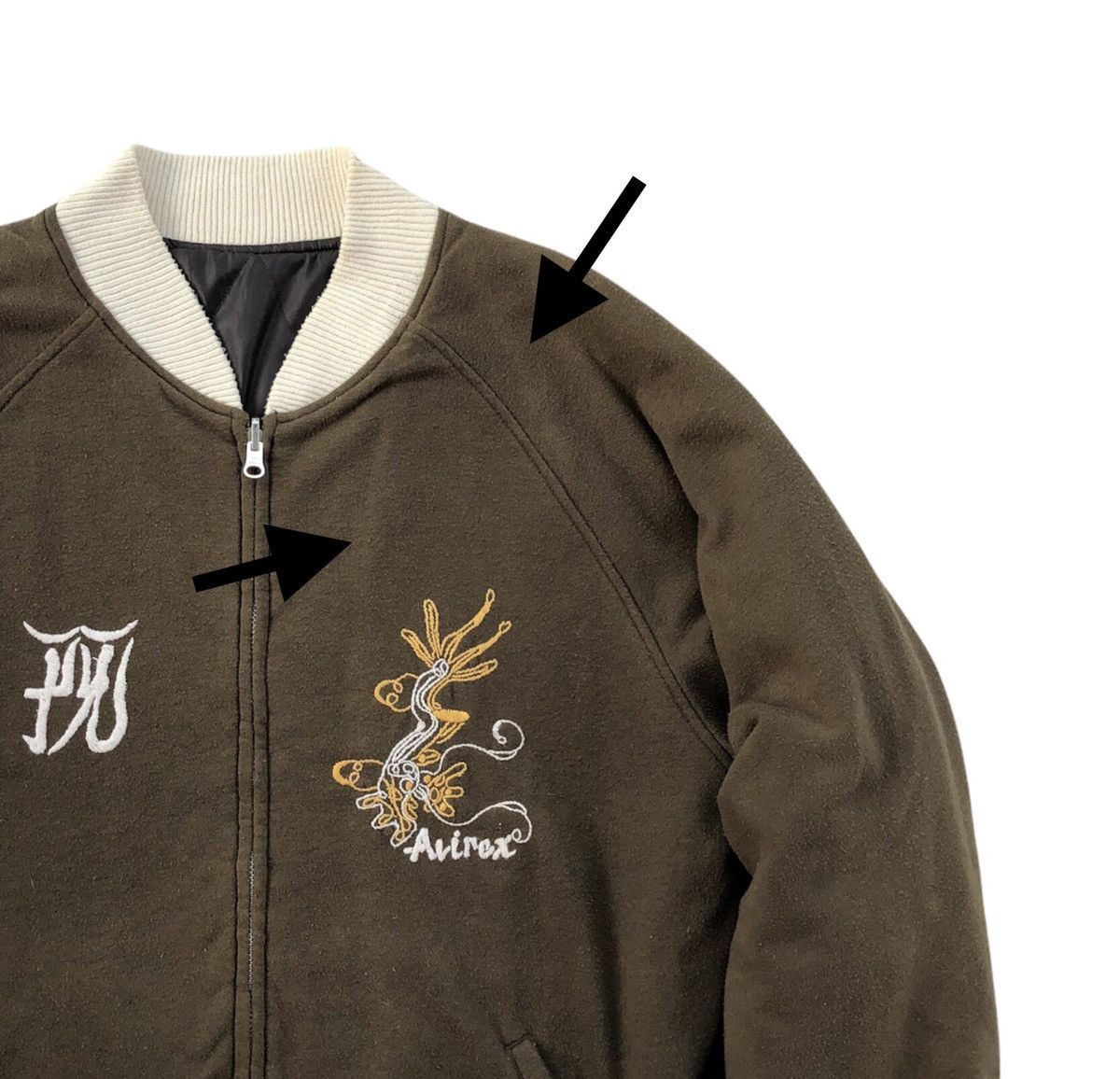 Avirex Avirex Flying Dragon VNAF Headquarters Reversible Jacket Size US L / EU 52-54 / 3 - 19 Thumbnail
