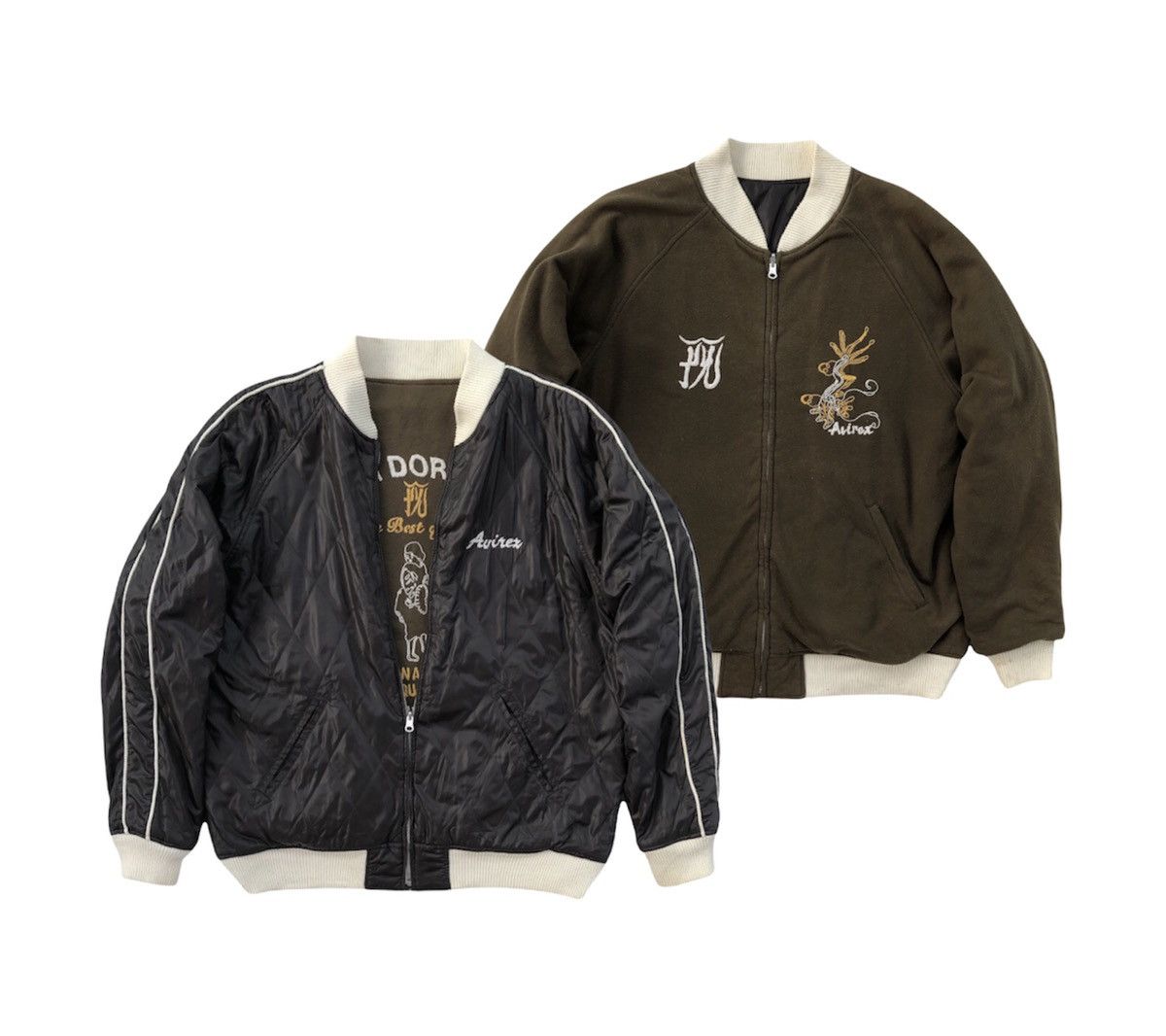 Avirex Avirex Flying Dragon VNAF Headquarters Reversible Jacket Size US L / EU 52-54 / 3 - 9 Thumbnail