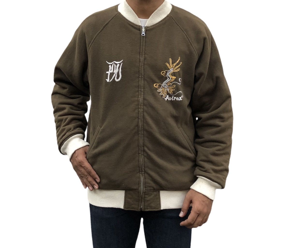 Avirex Avirex Flying Dragon VNAF Headquarters Reversible Jacket Size US L / EU 52-54 / 3 - 3 Thumbnail