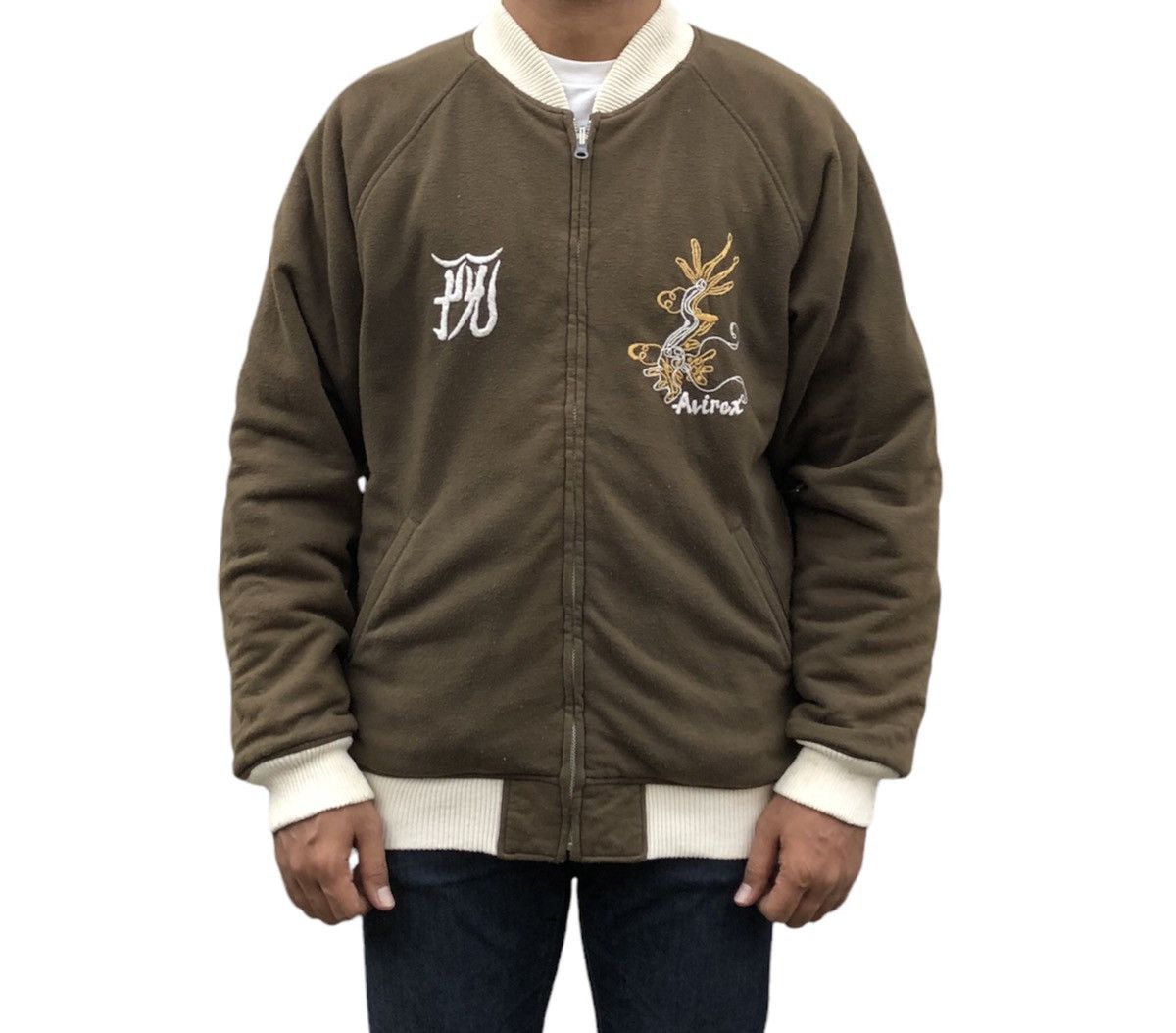 Avirex Avirex Flying Dragon VNAF Headquarters Reversible Jacket Size US L / EU 52-54 / 3 - 2 Thumbnail