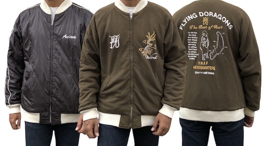Avirex Avirex Flying Dragon VNAF Headquarters Reversible Jacket Size US L / EU 52-54 / 3 - 1 Thumbnail