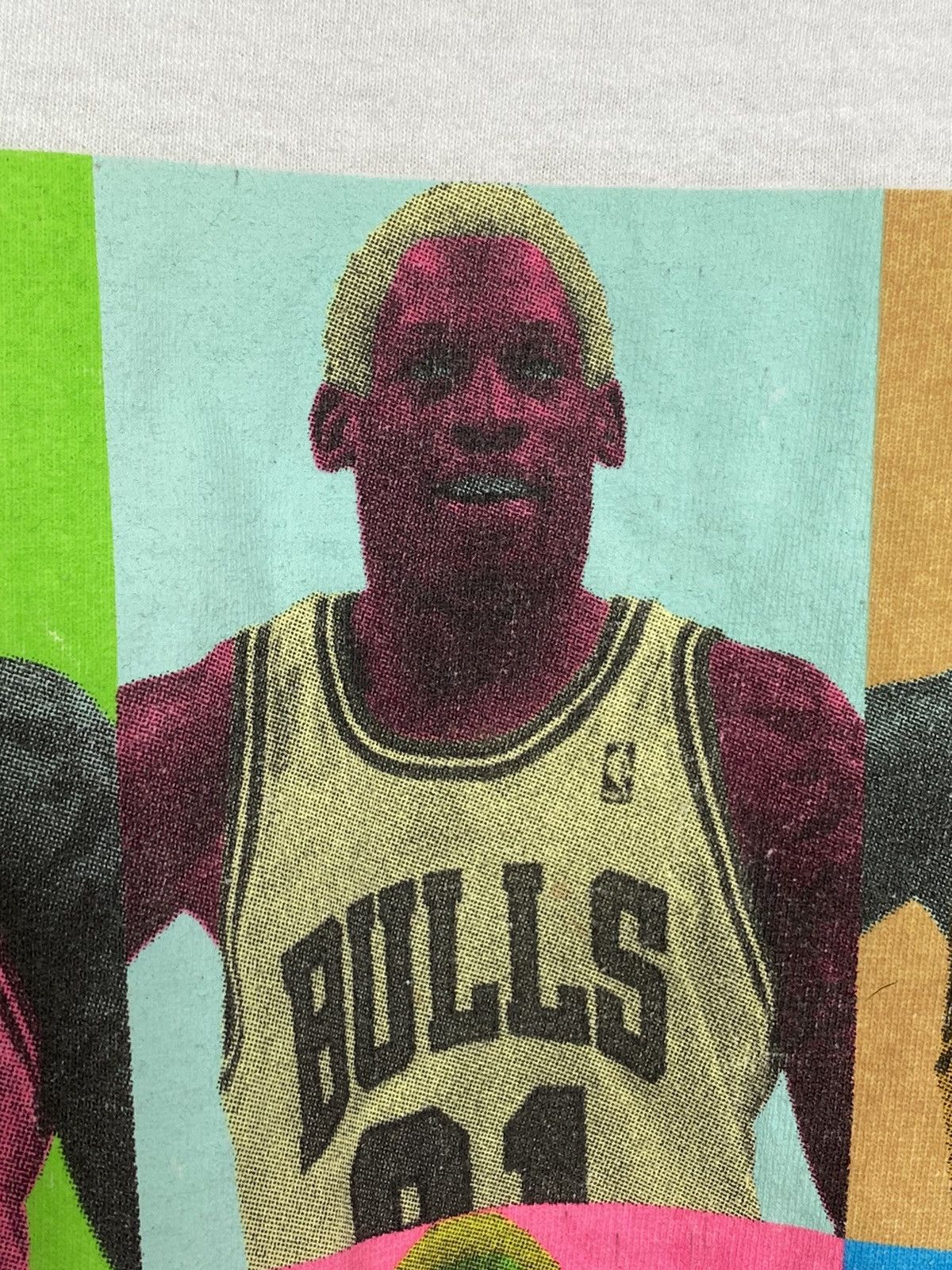 NBA Vintage Dennis Rodman Tees / Tupac Sade Travis Scott Eminem Size US XL / EU 56 / 4 - 4 Thumbnail