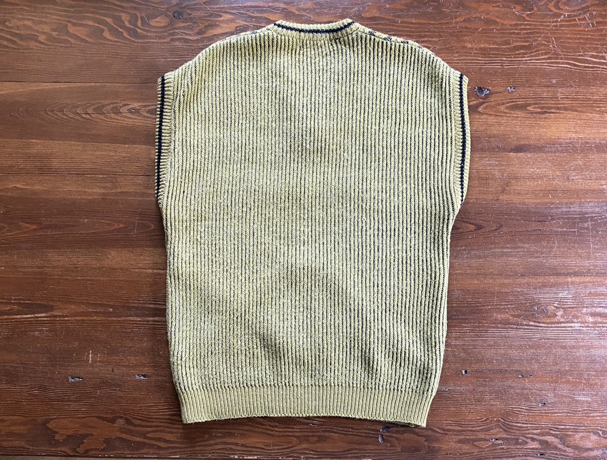 Vintage Vintage 80s Winter Range Ribbed Pullover V-Neck Sweater Vest Size US XL / EU 56 / 4 - 6 Thumbnail