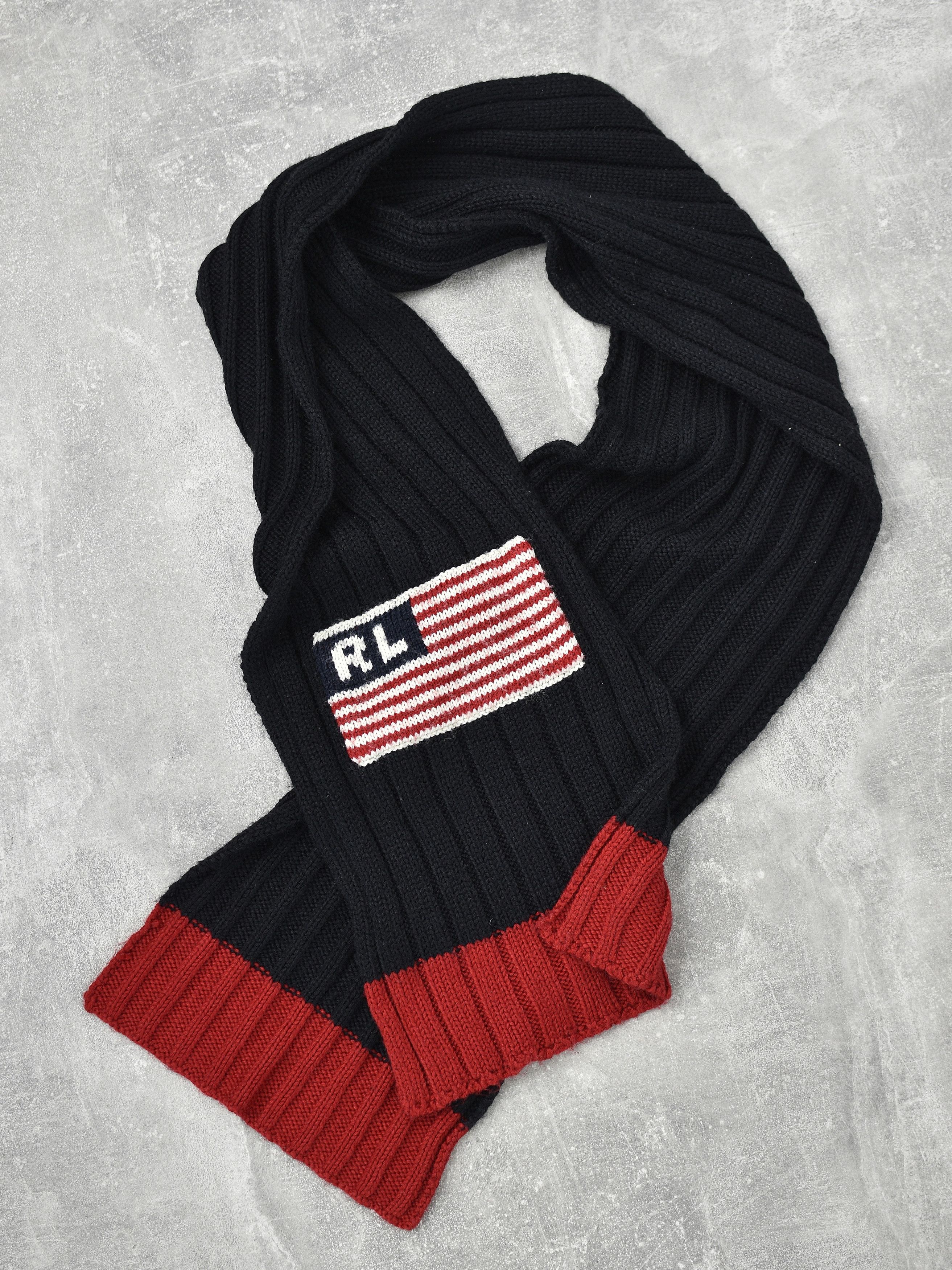 Polo Ralph Lauren Vintage Polo Jeans Ralph Lauren Scarf Size ONE SIZE - 3 Thumbnail