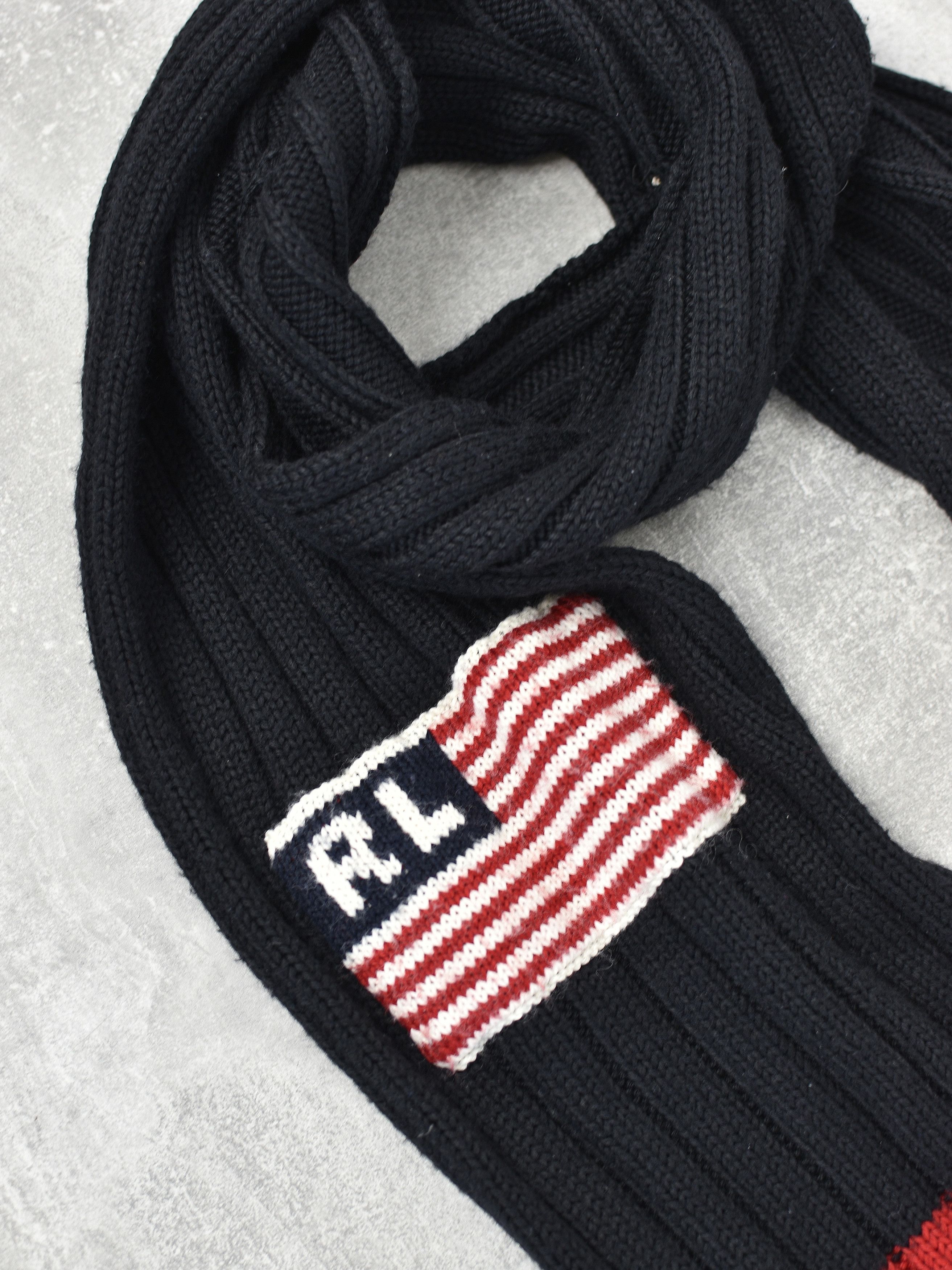 Polo Ralph Lauren Vintage Polo Jeans Ralph Lauren Scarf Size ONE SIZE - 2 Thumbnail