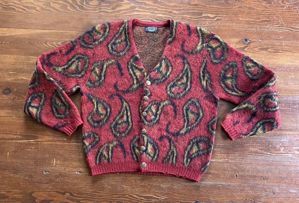 70’s PURITAN vintage mohair cardigan 70's PURITAN vintage mohair cardigan