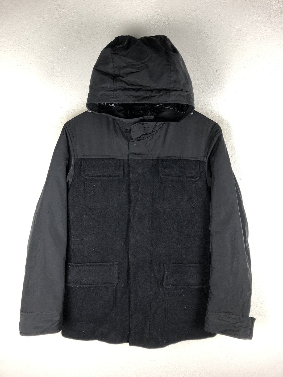 Jil Sander × Uniqlo JIL SANDER X UNIQLO DOWN JACKET STYLE WOOL FABRIC Size US M / EU 48-50 / 2 - 1 Thumbnail