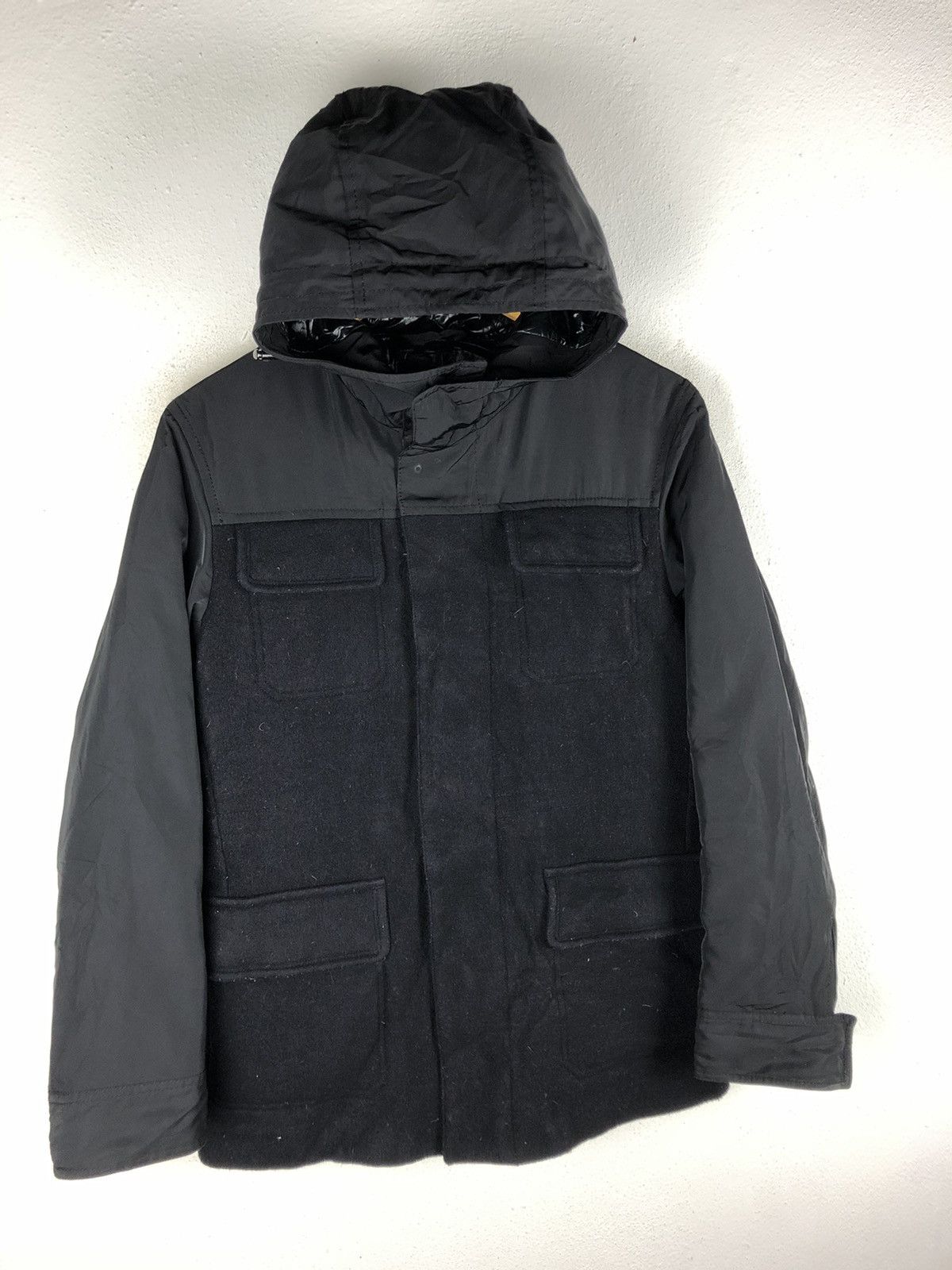 Jil Sander × Uniqlo JIL SANDER X UNIQLO DOWN JACKET STYLE WOOL FABRIC Size US M / EU 48-50 / 2 - 2 Thumbnail