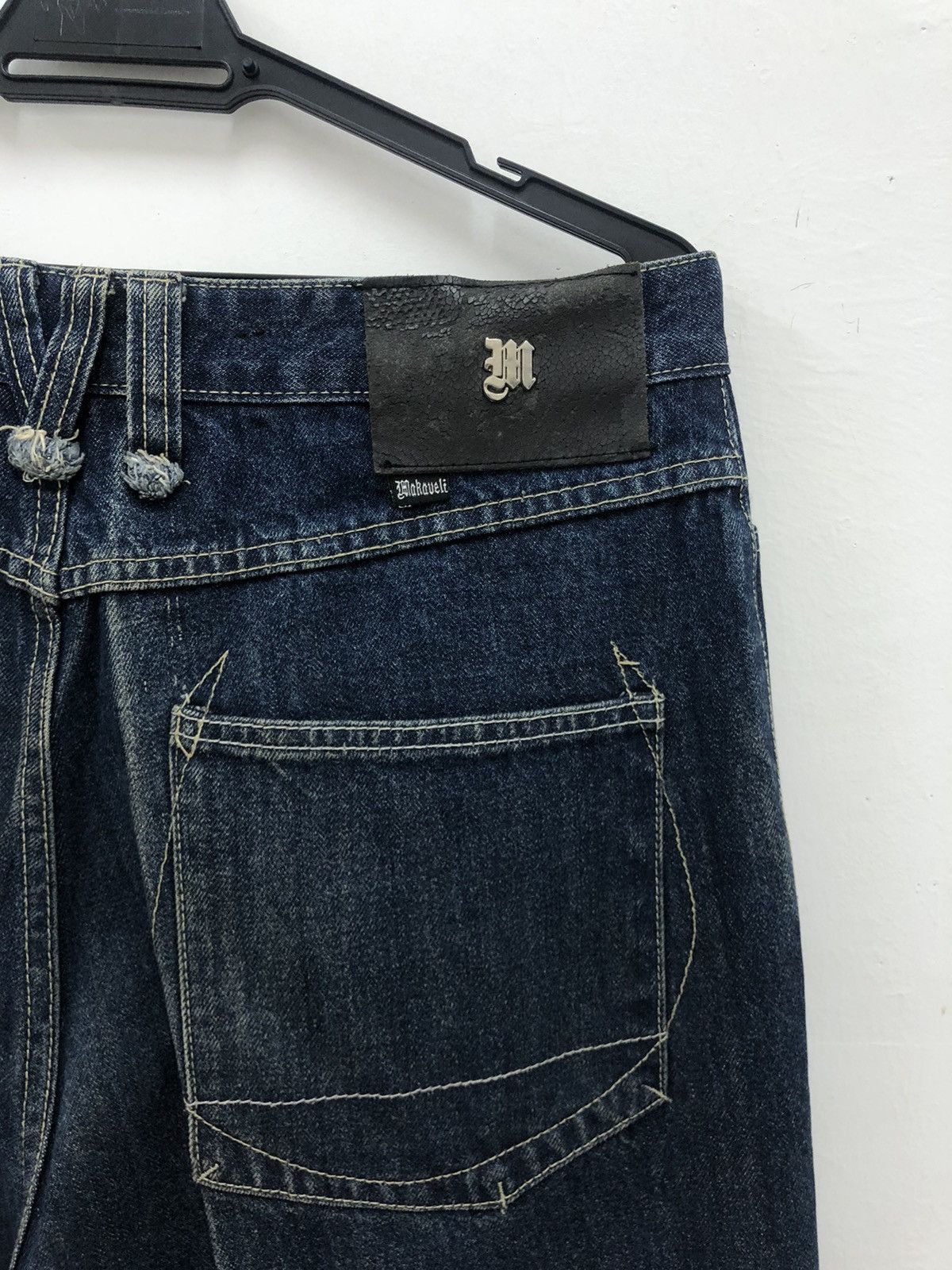 Legendary Goods Rare MAKAVELI TUPAC SHAKUR Baggy Poem Denim Jeans Pant Size US 32 / EU 48 - 11 Thumbnail