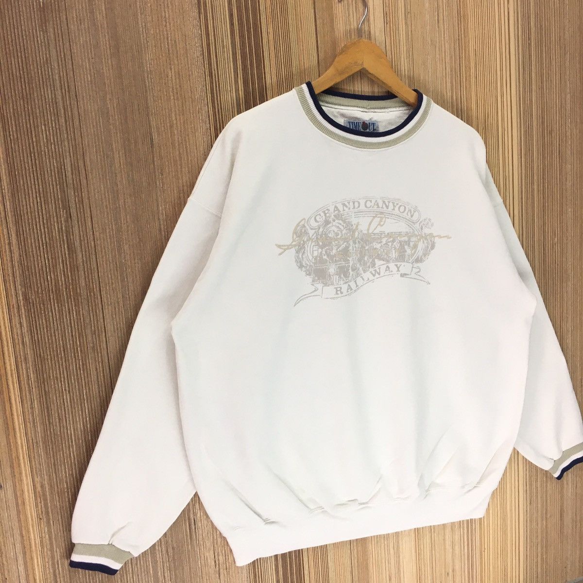 Vintage Vintage Grand Canyon Railway Sweatshirt Size US XL / EU 56 / 4 - 5 Thumbnail