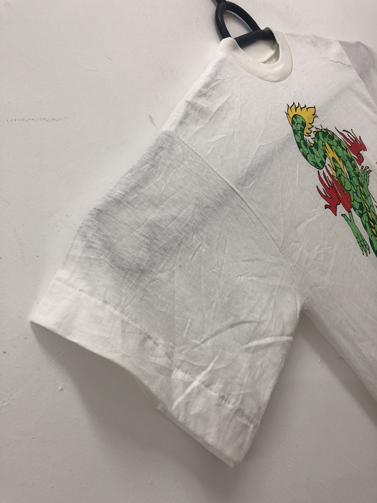 Vintage Rare Vintage HONG KONG Dragon Sukajan Japan Shirt Size US XL / EU 56 / 4 - 3 Thumbnail