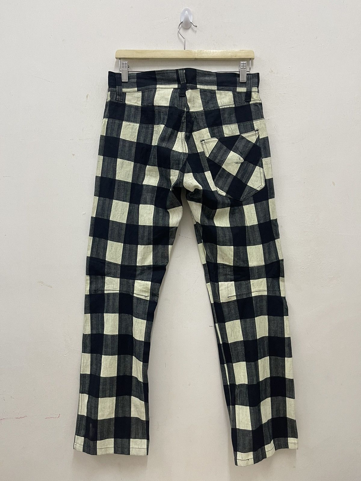 image of Vintage Rupert Edge Japan Checkered Single Back Pocket, Men's (Size 30)