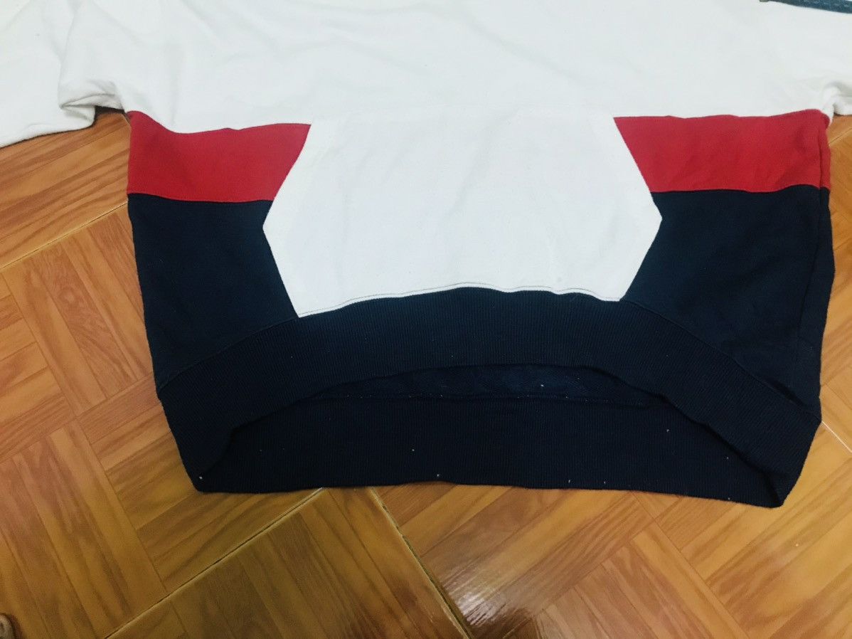 Fila “Fila Hoodie White Red Navy Retro Colorblock Pullover Size US L / EU 52-54 / 3 - 6 Thumbnail