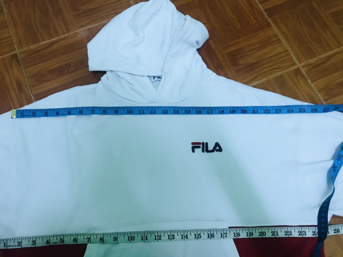 Fila “Fila Hoodie White Red Navy Retro Colorblock Pullover Size US L / EU 52-54 / 3 - 4 Thumbnail