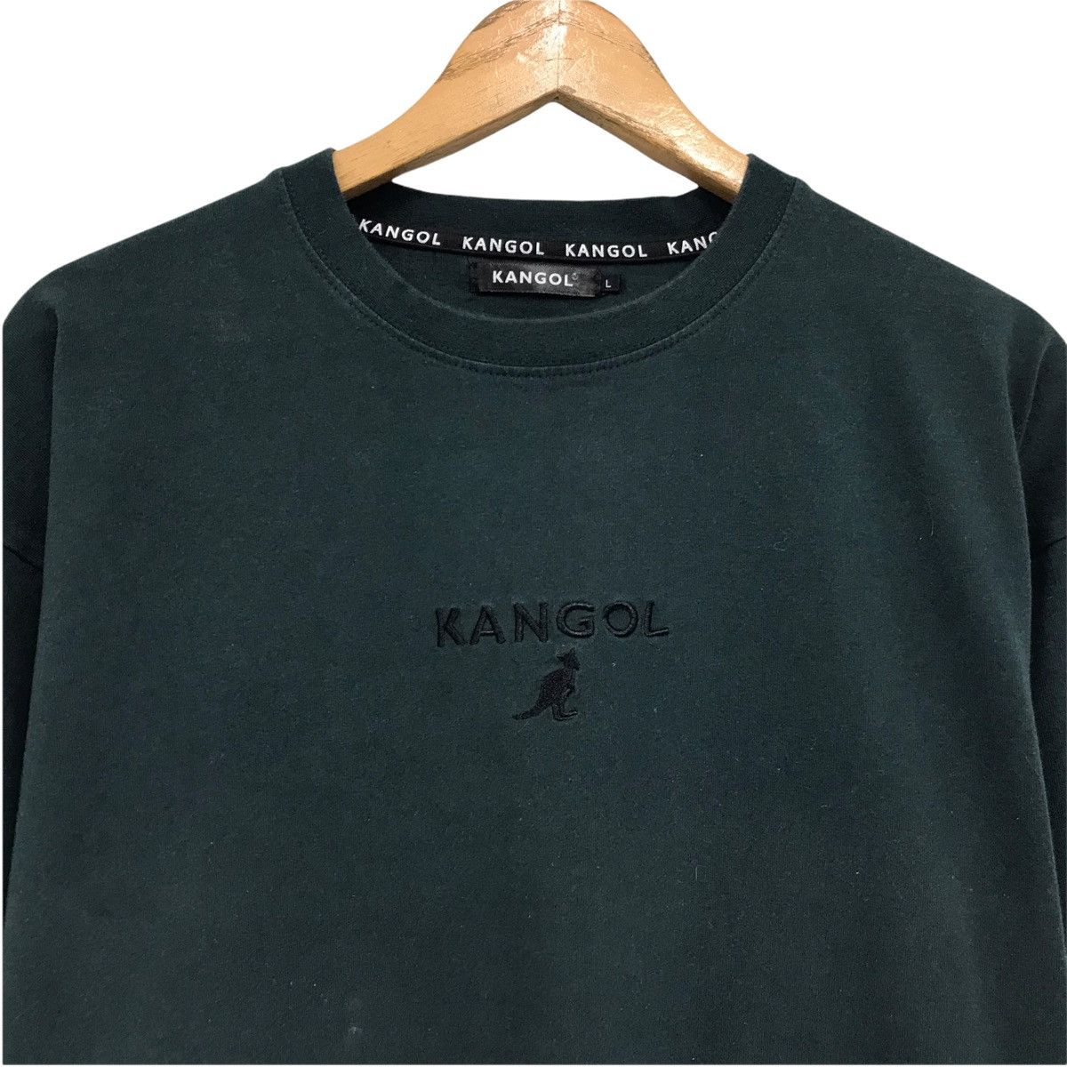Kangol × Vintage Vintage Kangol Sweatshirt CrewNeck Jumper Pullover Size US M / EU 48-50 / 2 - 2 Thumbnail