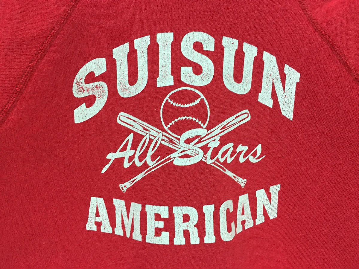Vintage Vintage Suisan All Stars American Sweatshirt Size US S / EU 44-46 / 1 - 3 Thumbnail