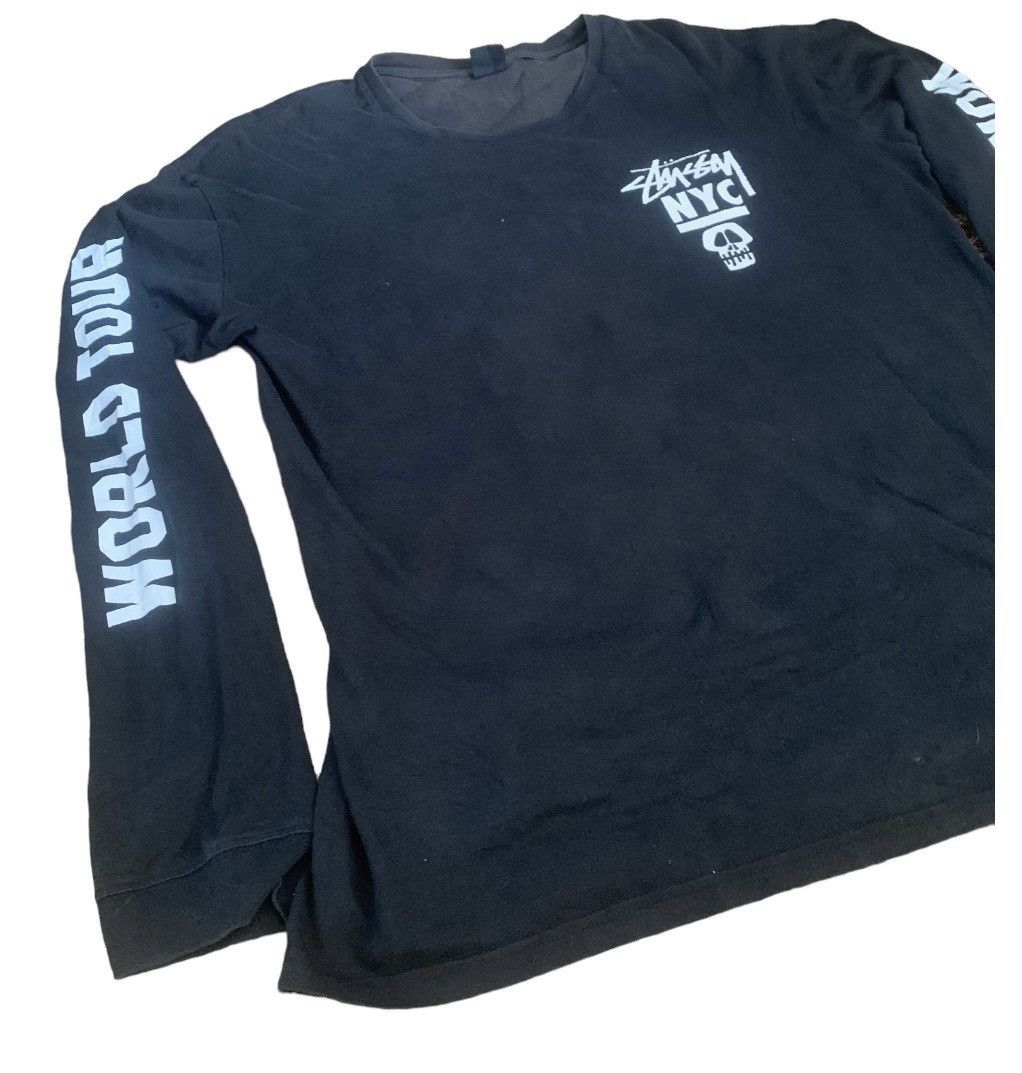 Stussy Stussy Garment.co 1980 World Tour Vintage Long Shirt Size US L / EU 52-54 / 3 - 4 Thumbnail