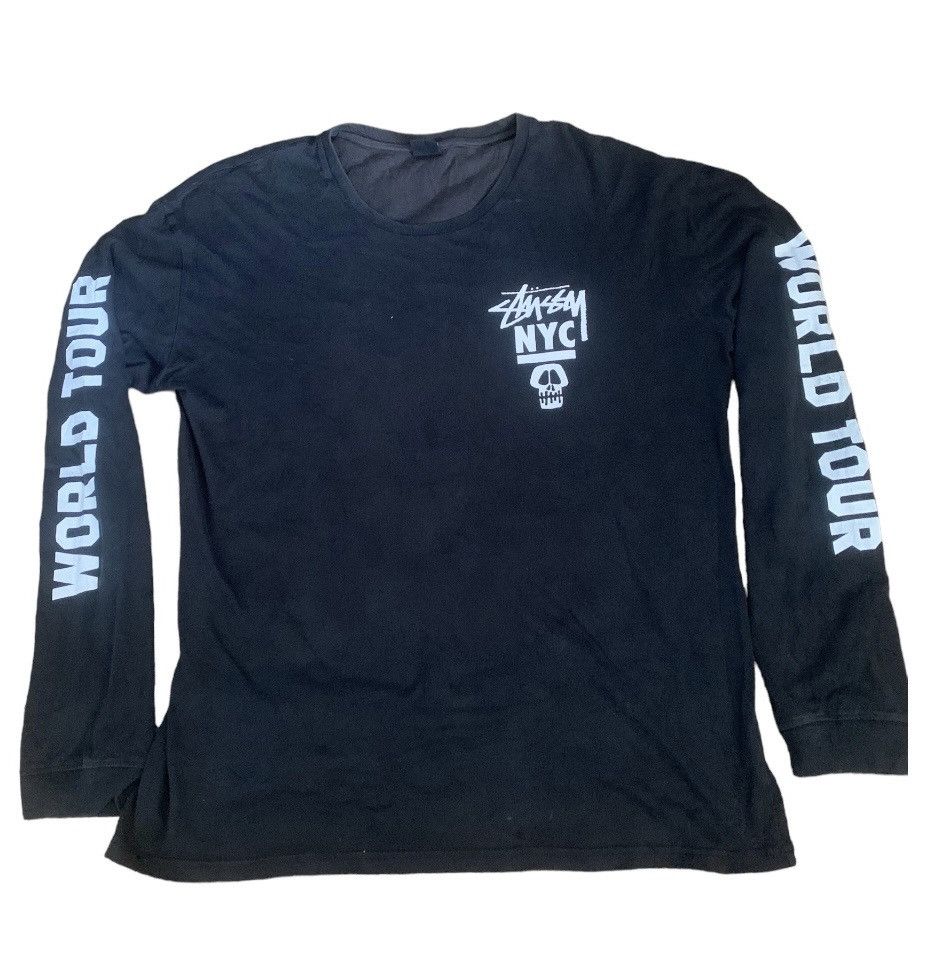 Stussy Stussy Garment.co 1980 World Tour Vintage Long Shirt Size US L / EU 52-54 / 3 - 3 Thumbnail