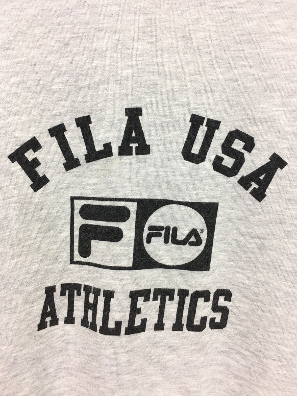 Fila × Vintage Vintage Fila Big Logo Spellout Sweatshirt Size US L / EU 52-54 / 3 - 3 Thumbnail