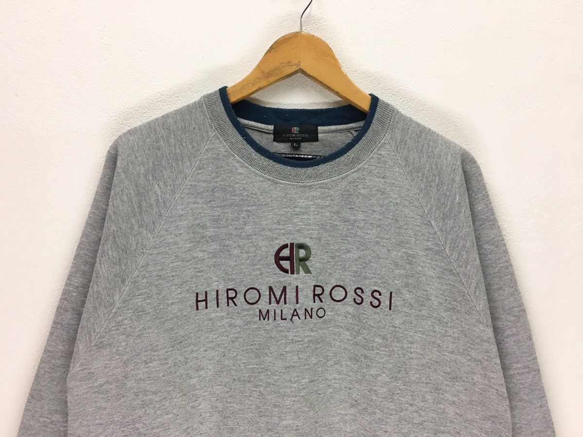 Japanese Brand × Vintage Vintage Hiromi Rossi Milano Sweatshirt Size US M / EU 48-50 / 2 - 2 Thumbnail