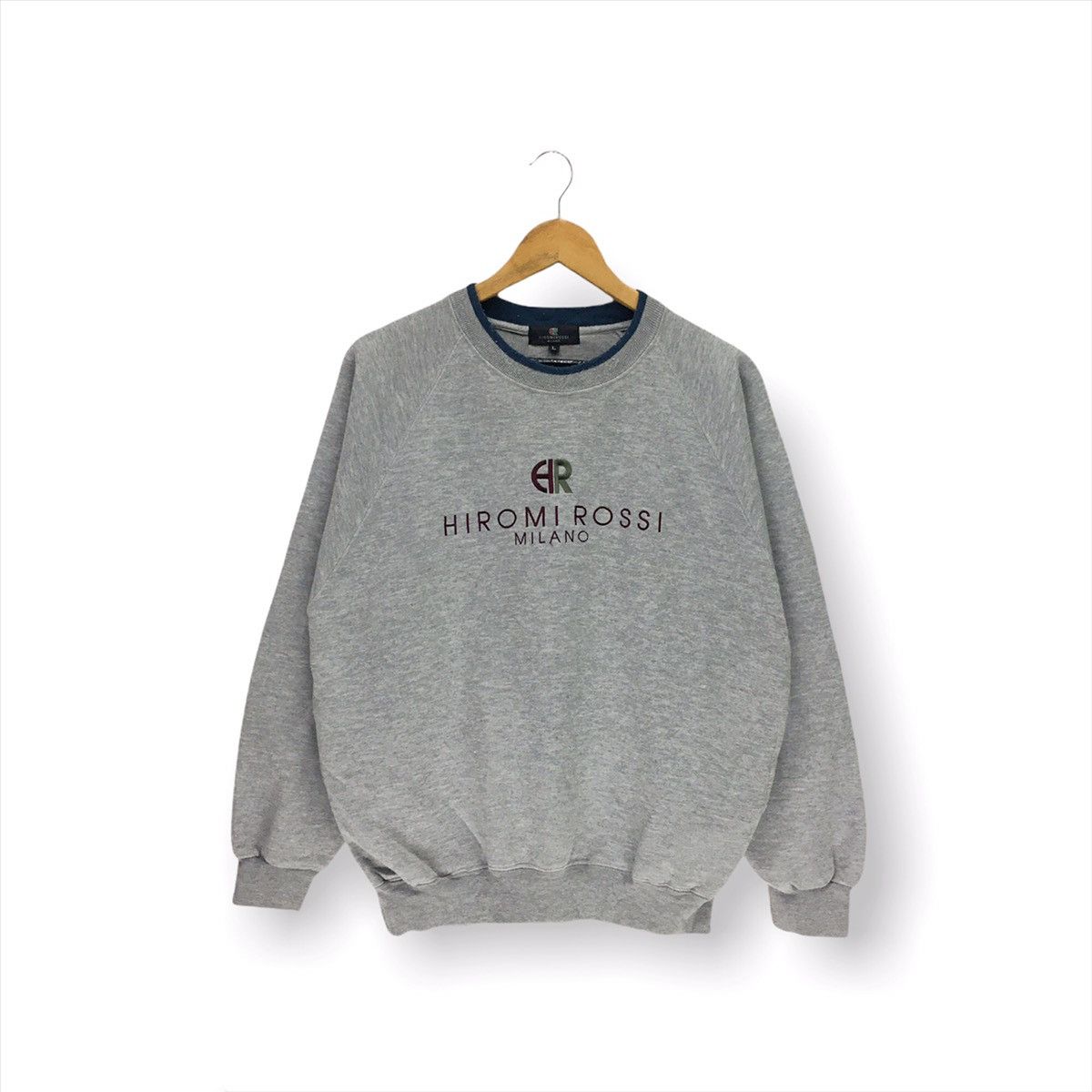 Japanese Brand × Vintage Vintage Hiromi Rossi Milano Sweatshirt Size US M / EU 48-50 / 2 - 1 Thumbnail