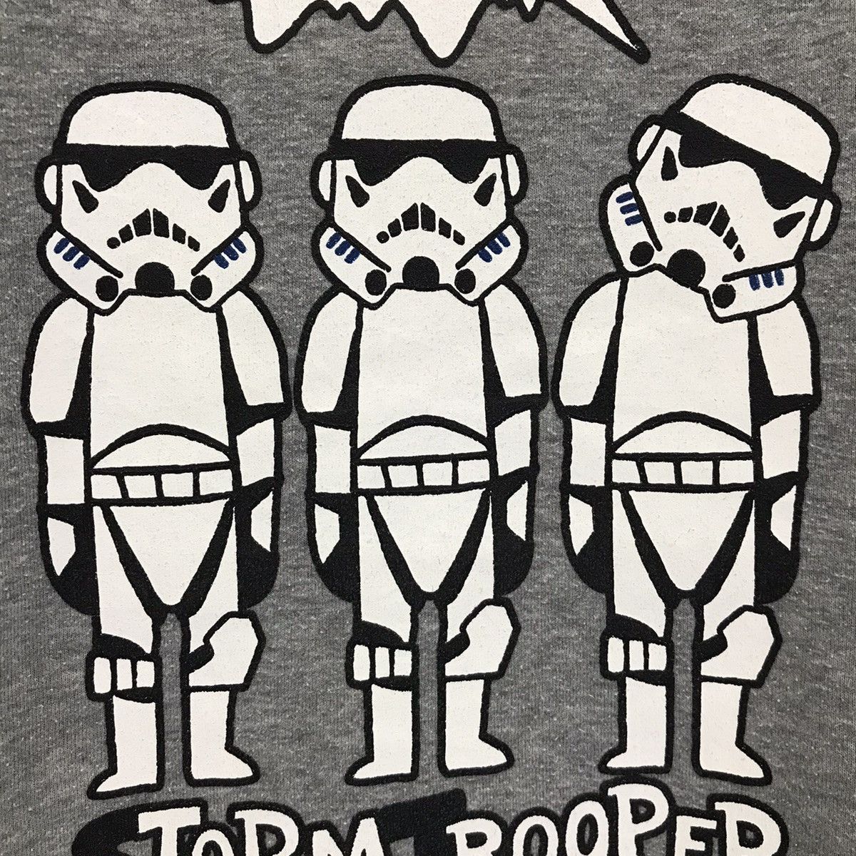 Cartoon Network × Star Wars × Vintage Vintage Star Wars Hoodie Sweatshirt Storm trooper Size US M / EU 48-50 / 2 - 4 Thumbnail