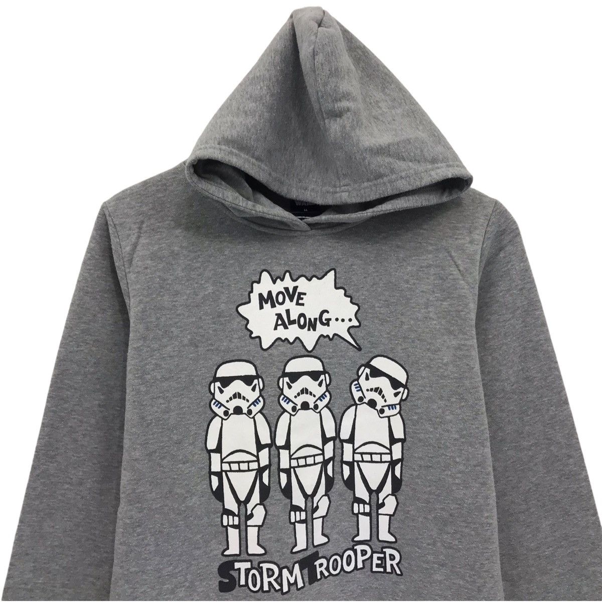 Cartoon Network × Star Wars × Vintage Vintage Star Wars Hoodie Sweatshirt Storm trooper Size US M / EU 48-50 / 2 - 2 Thumbnail