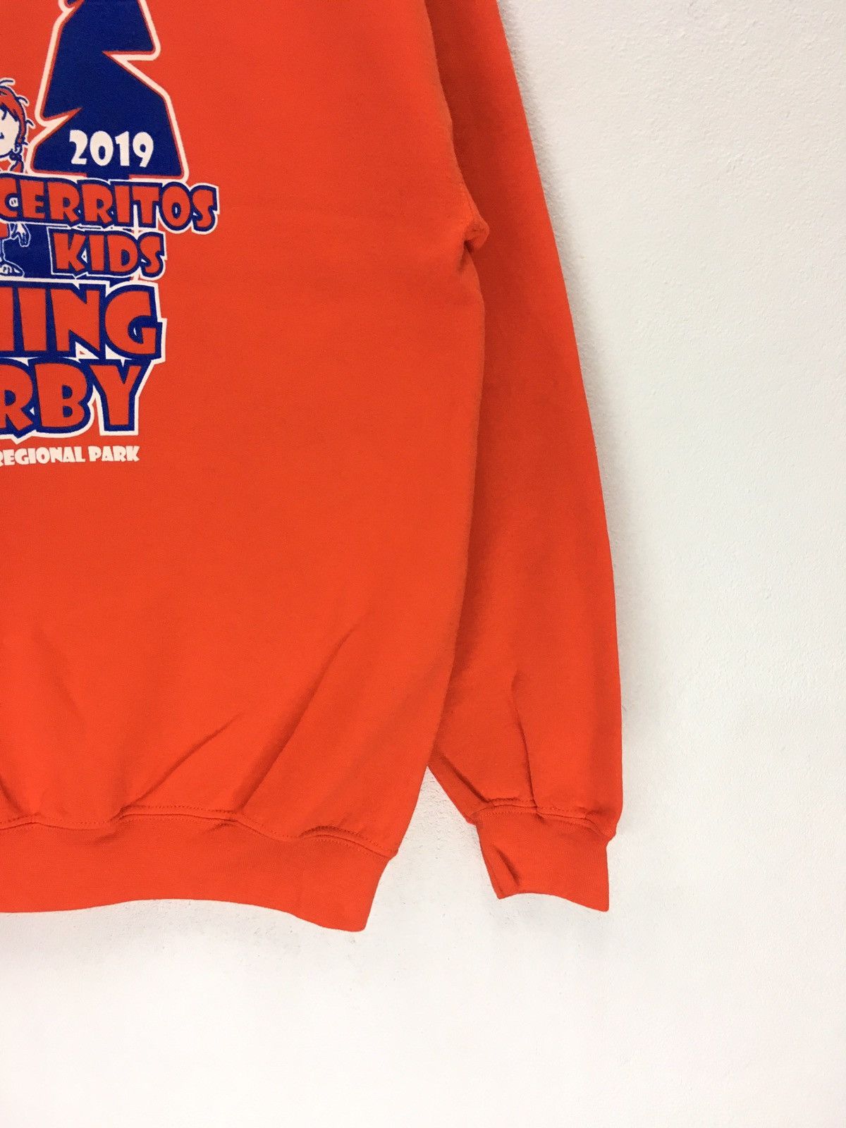 Gildan × Vintage Janice Hahn Fishing Derby Big Logo Sweatshirt Size US L / EU 52-54 / 3 - 7 Thumbnail