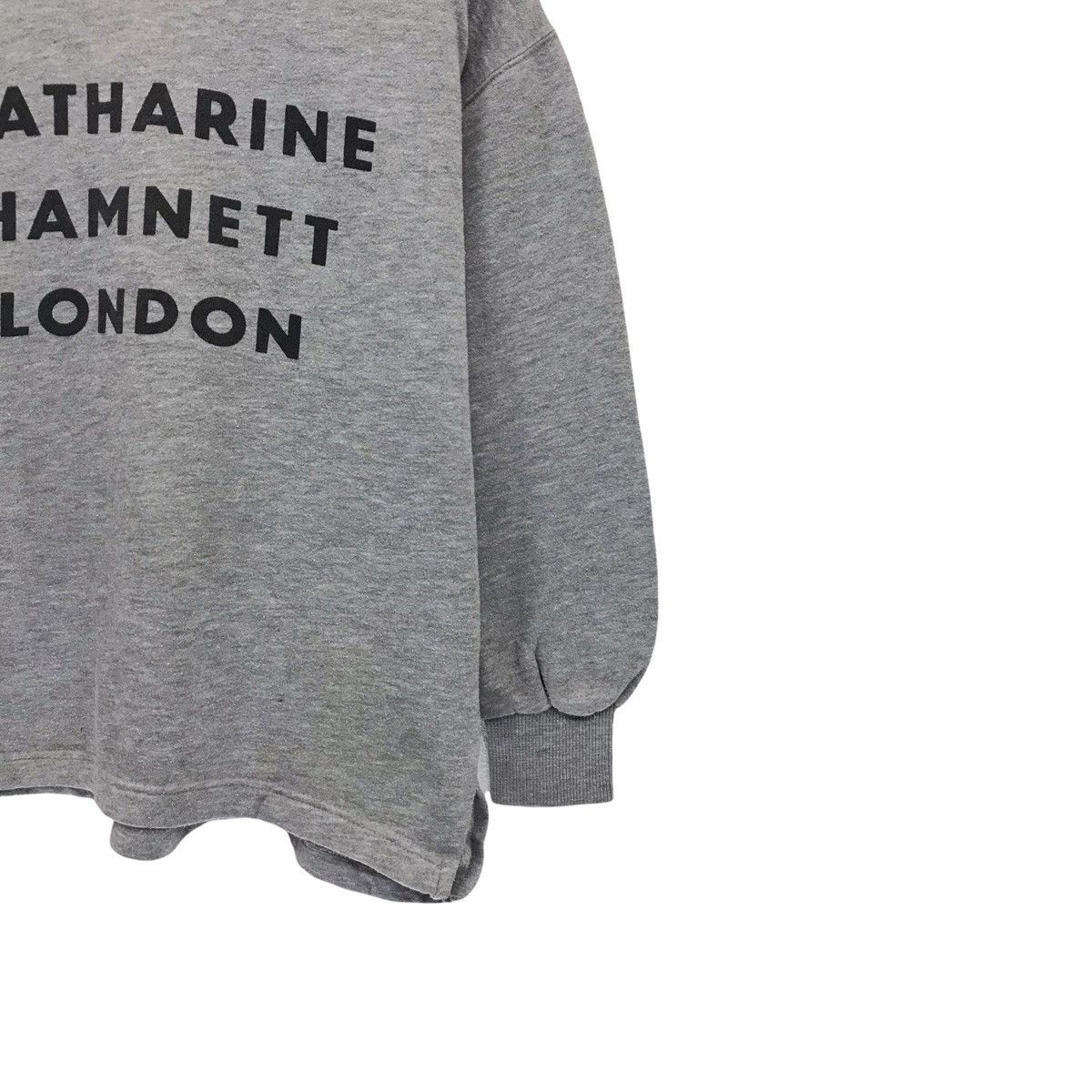 Katharine Hamnett London Vintage Katharine Hamnet Sweatshirt Crewneck Big Spellout Size US M / EU 48-50 / 2 - 4 Thumbnail