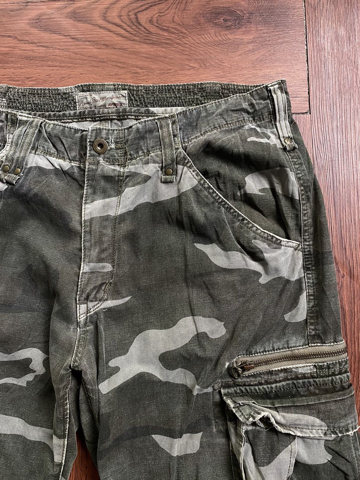 Avirex × Vintage Vintage Avirex Army Cargo Pants Size US 34 / EU 50 - 3 Thumbnail