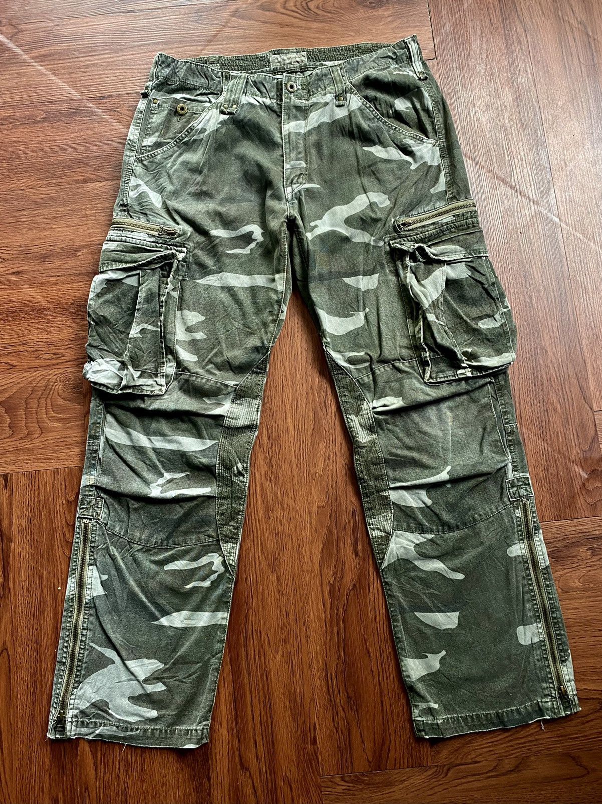Avirex × Vintage Vintage Avirex Army Cargo Pants Size US 34 / EU 50 - 1 Thumbnail