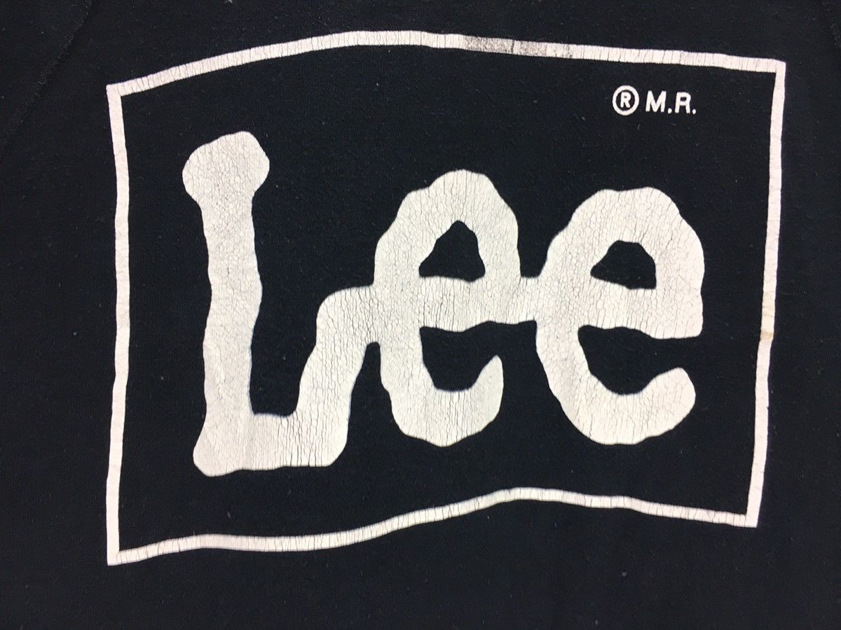 Lee × Vintage Vintage Lee Big Logo Spellout Sweatshirt Size US L / EU 52-54 / 3 - 3 Thumbnail
