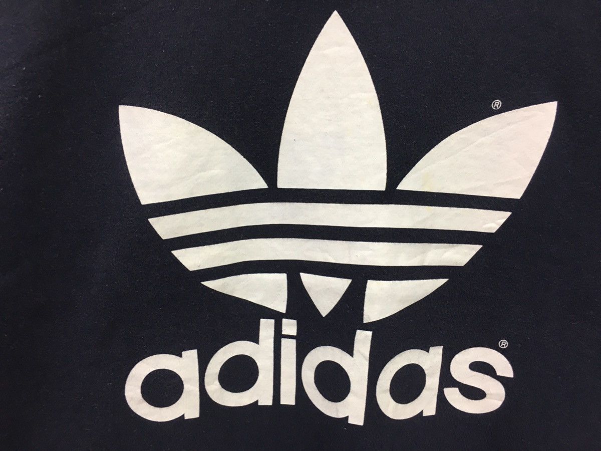 Adidas × Vintage Vintage Adidas Big Logo Sweatshirt Size US M / EU 48-50 / 2 - 3 Thumbnail