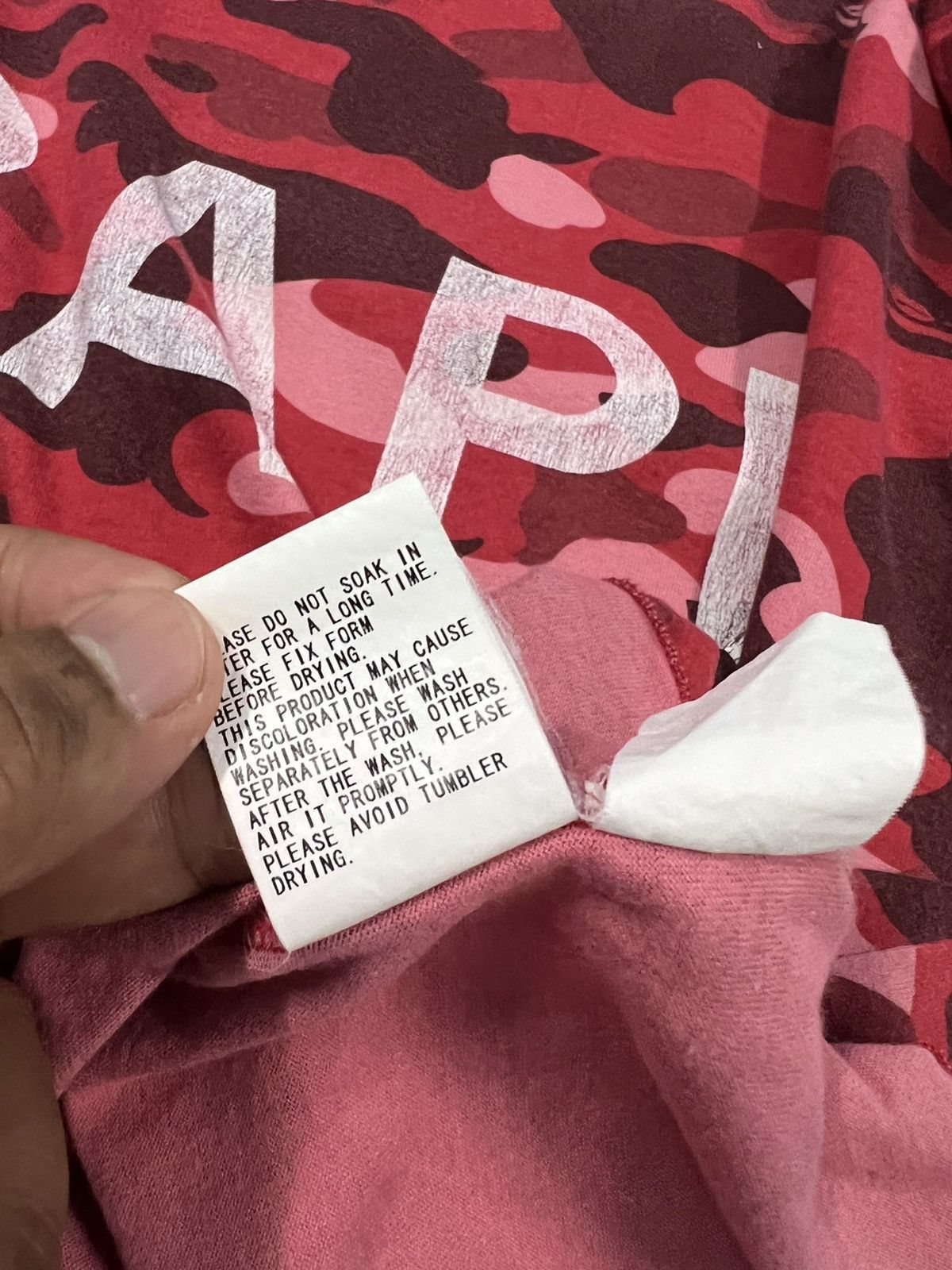 Bape Color Camo Tee Size US L / EU 52-54 / 3 - 11 Thumbnail