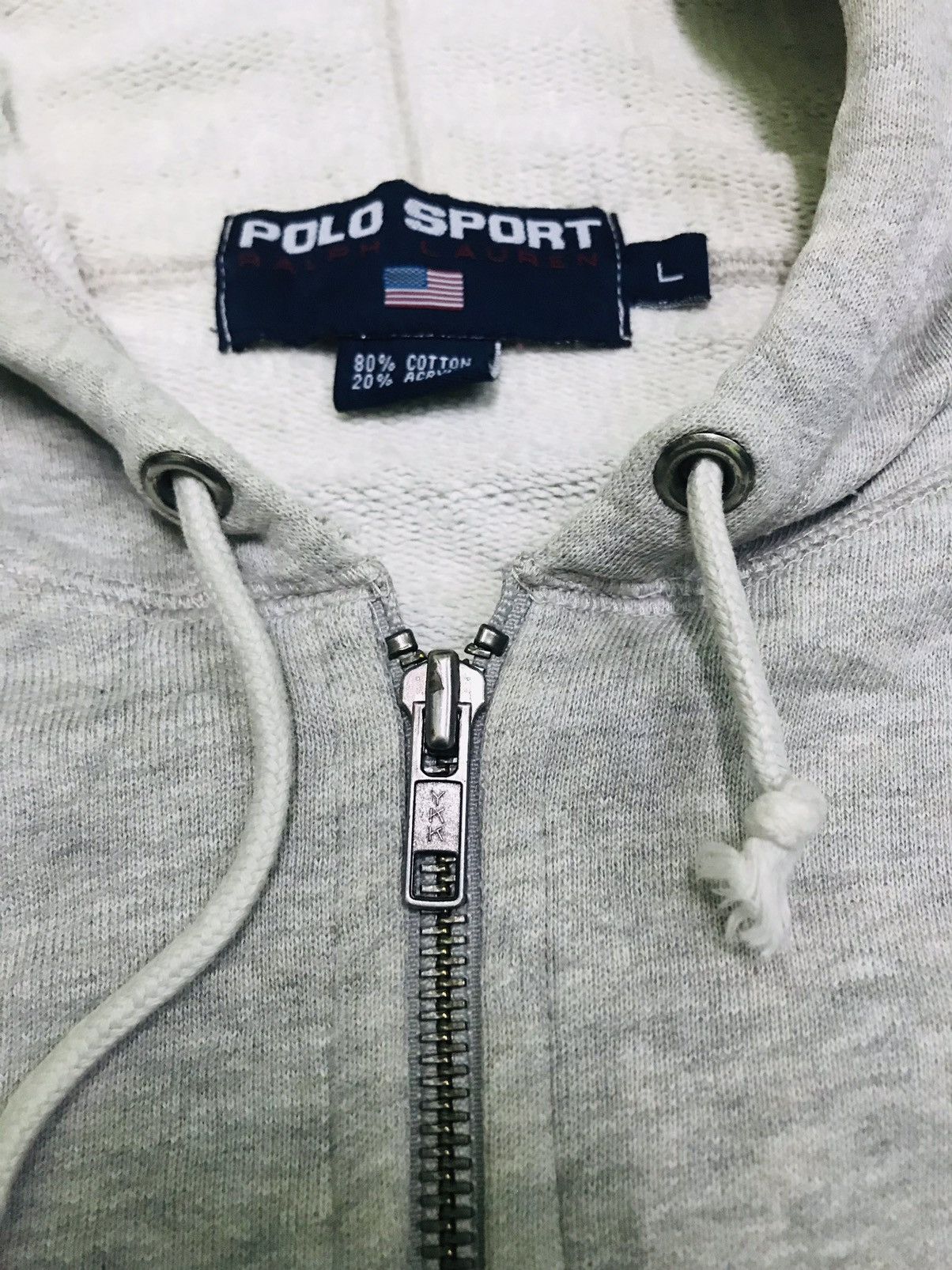 Polo Ralph Lauren Vintage 90’s polo sport made in USA zip up fleece Size US L / EU 52-54 / 3 - 3 Thumbnail