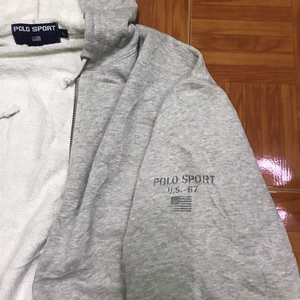 Polo Ralph Lauren Vintage 90’s polo sport made in USA zip up fleece Size US L / EU 52-54 / 3 - 5 Thumbnail